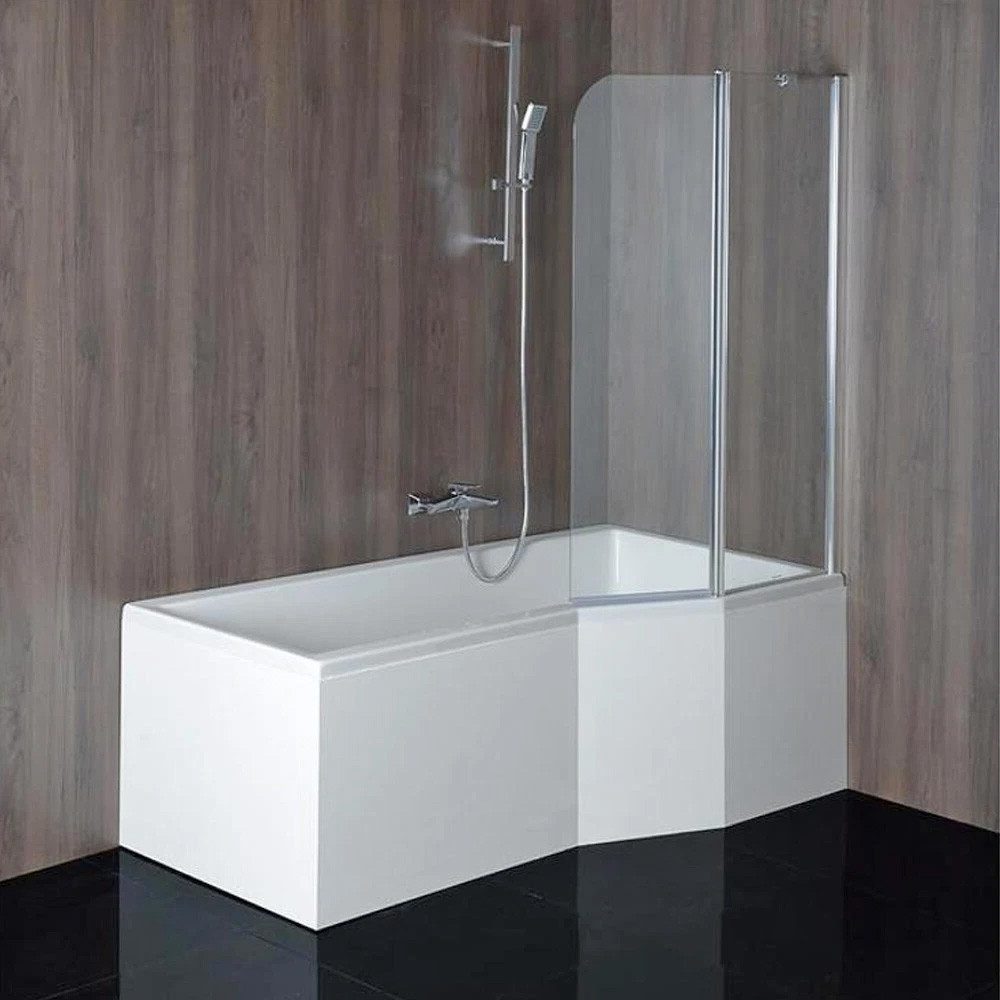 HAK Badewanne Versys R 160x85/70cm (mit Styroporträger+Duschkabine)