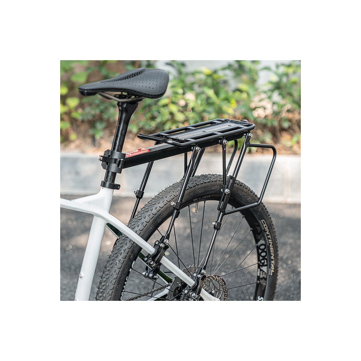 ROCKBROS Fahrrad-Gepäckträger Rockbros Gepäckträger 33210004001 Schwarz mit Ablage