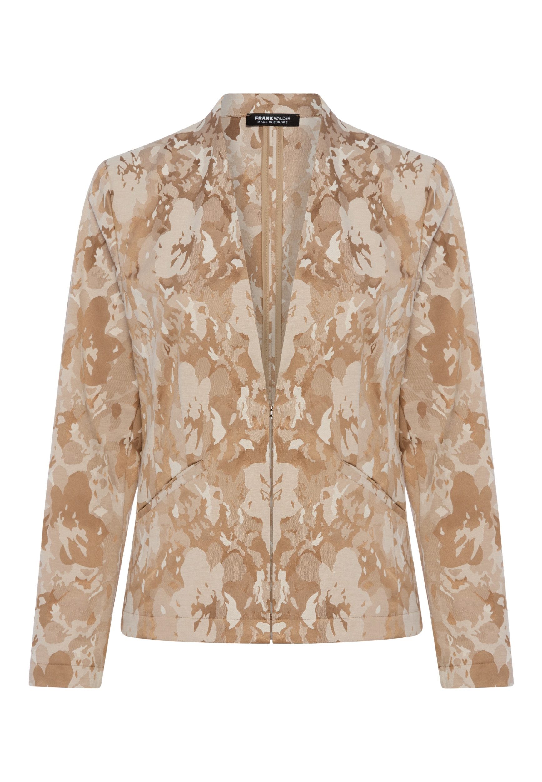 FRANK WALDER Sweatblazer NOSJacke, DRUCK