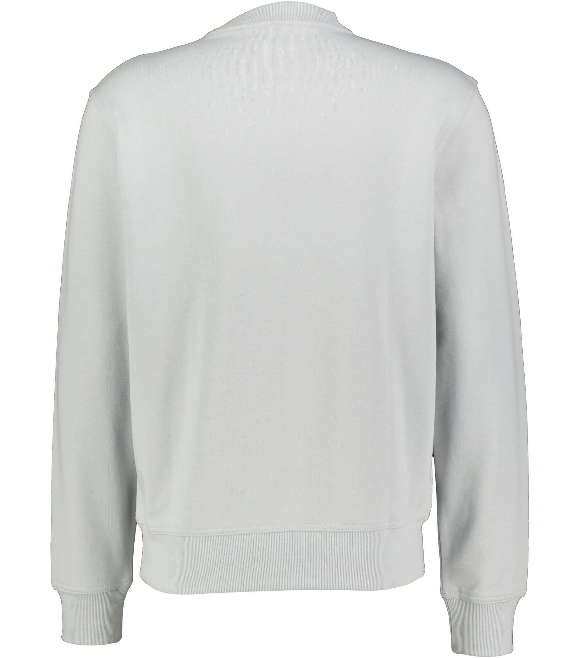 Sweatshirt Herren WEBASICCREW BOSS Relaxed Fit (1-tlg) (13) Sweatshirt grau