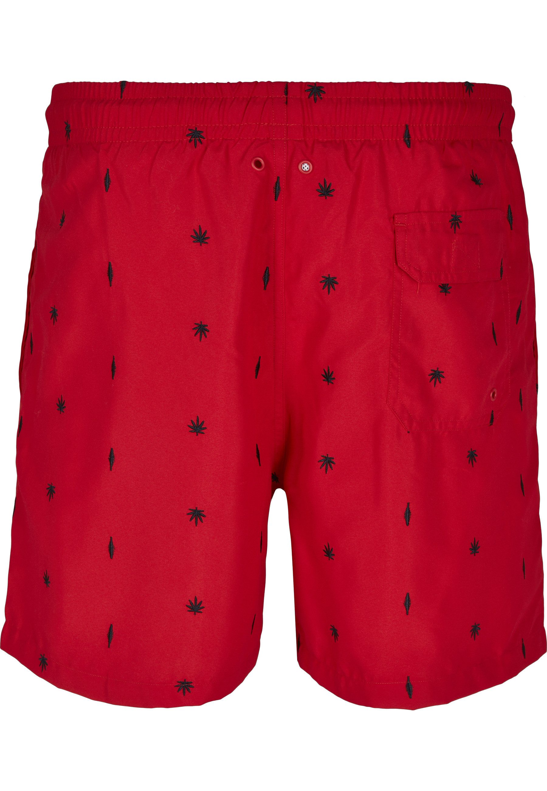 URBAN CLASSICS Badeshorts Urban Classics Herren Embroidery Swim Shorts