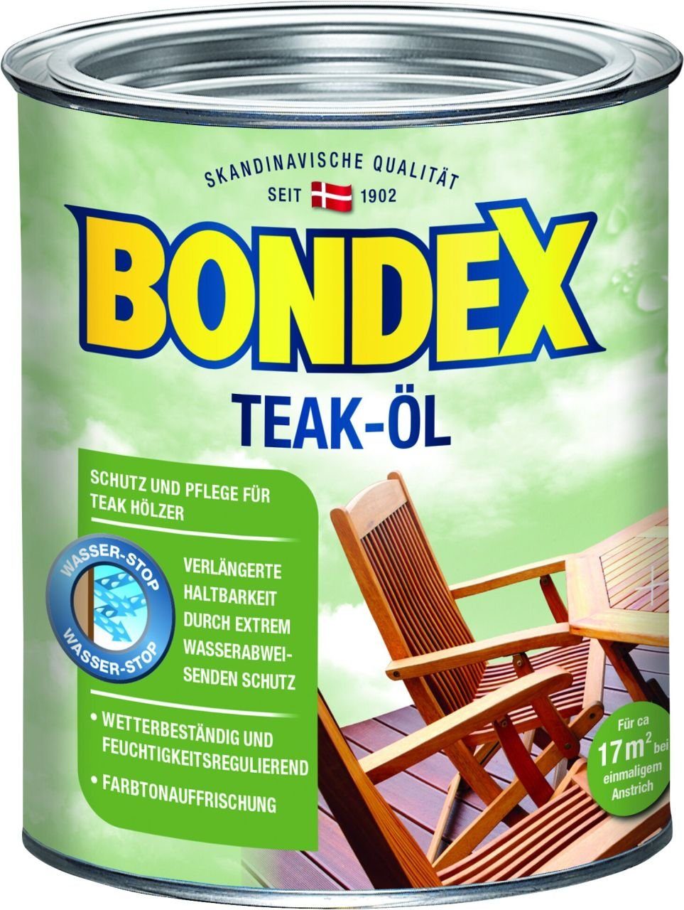 Öl ml Hartholzöl Bondex 750 farblos Bondex Teak