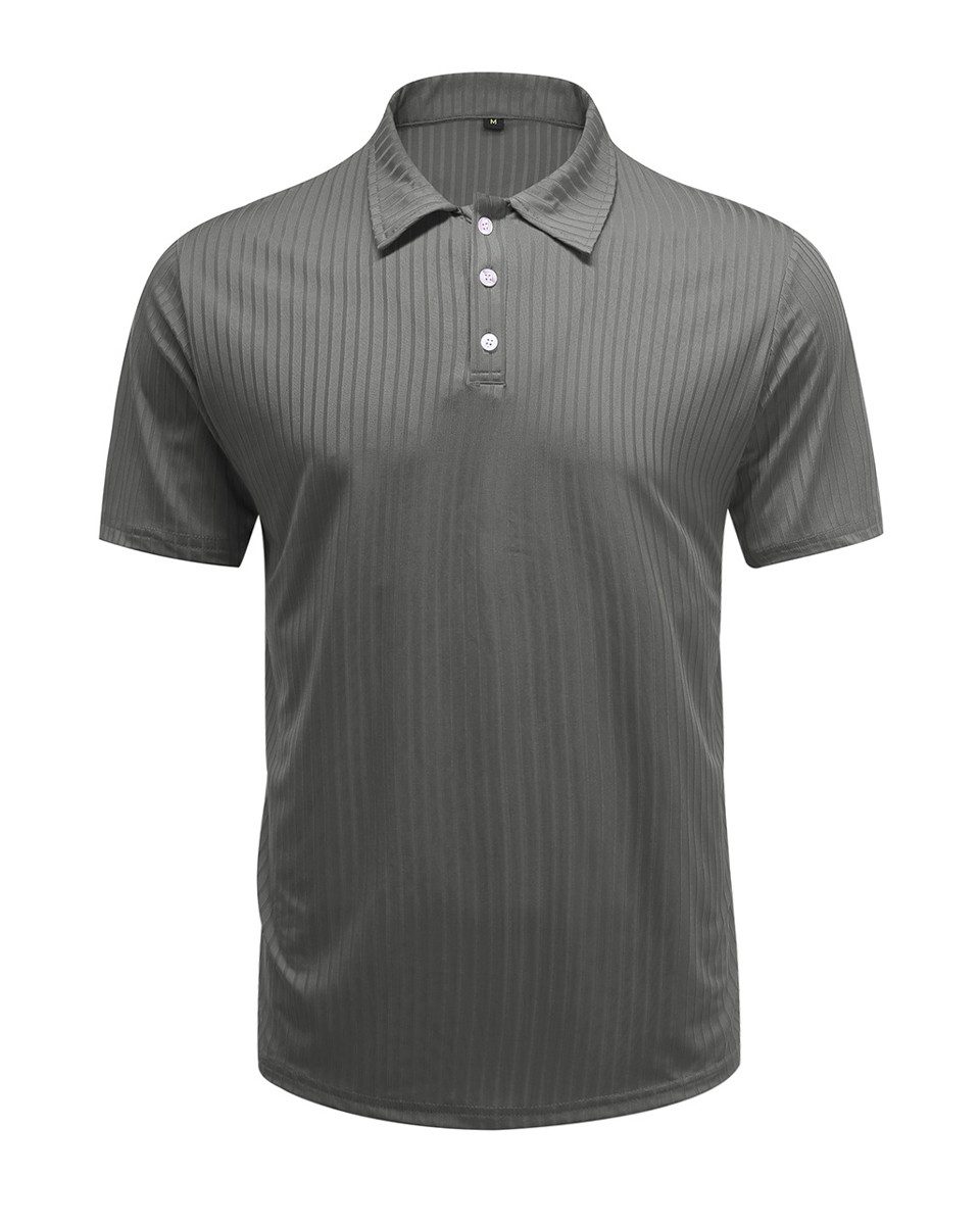 Allthemen Poloshirt im Slim-Fit Kurzarm Polo-Hemd günstig online kaufen