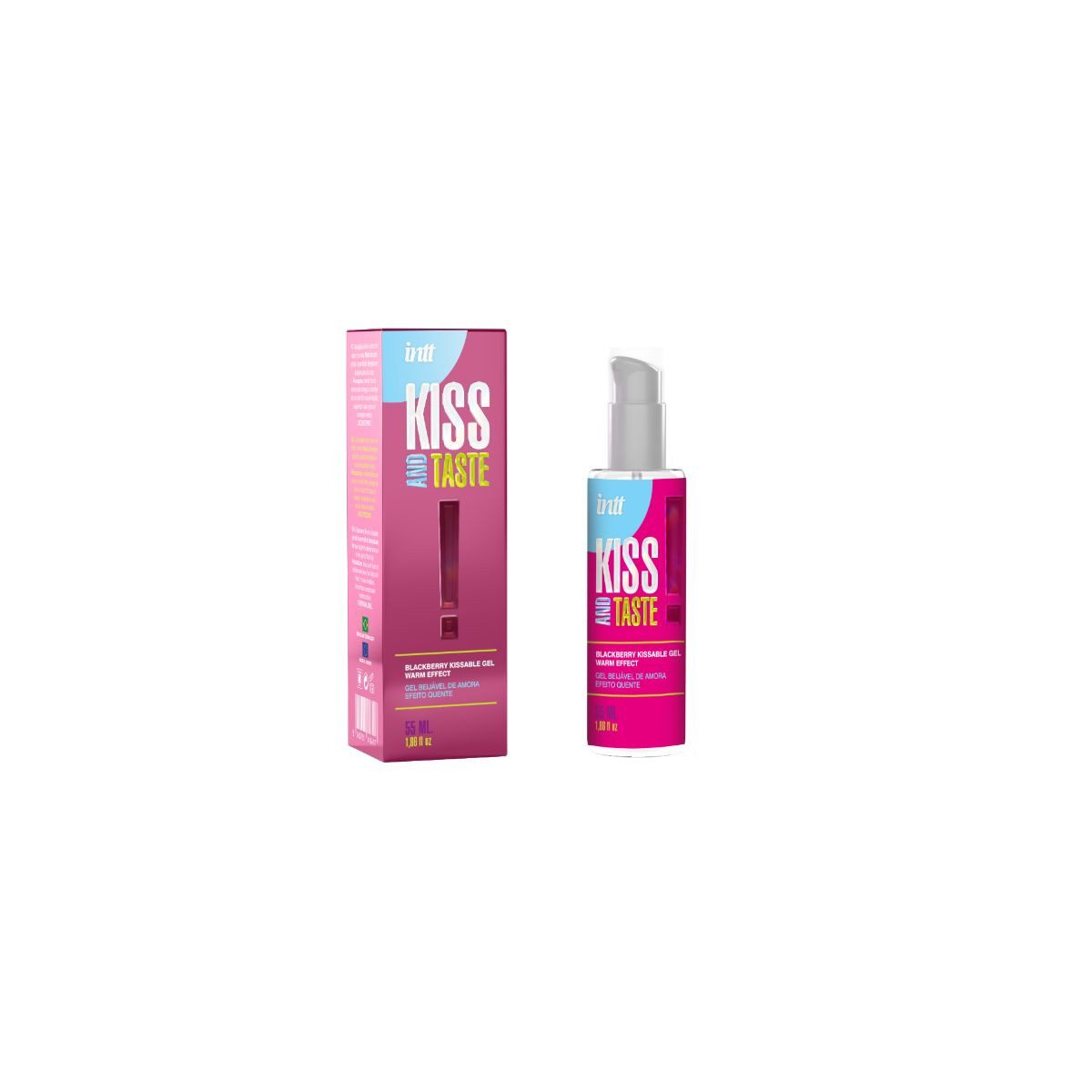 INTT Intimpflege INTT - Kiss and Taste Kissgel Cassis - 15 ml