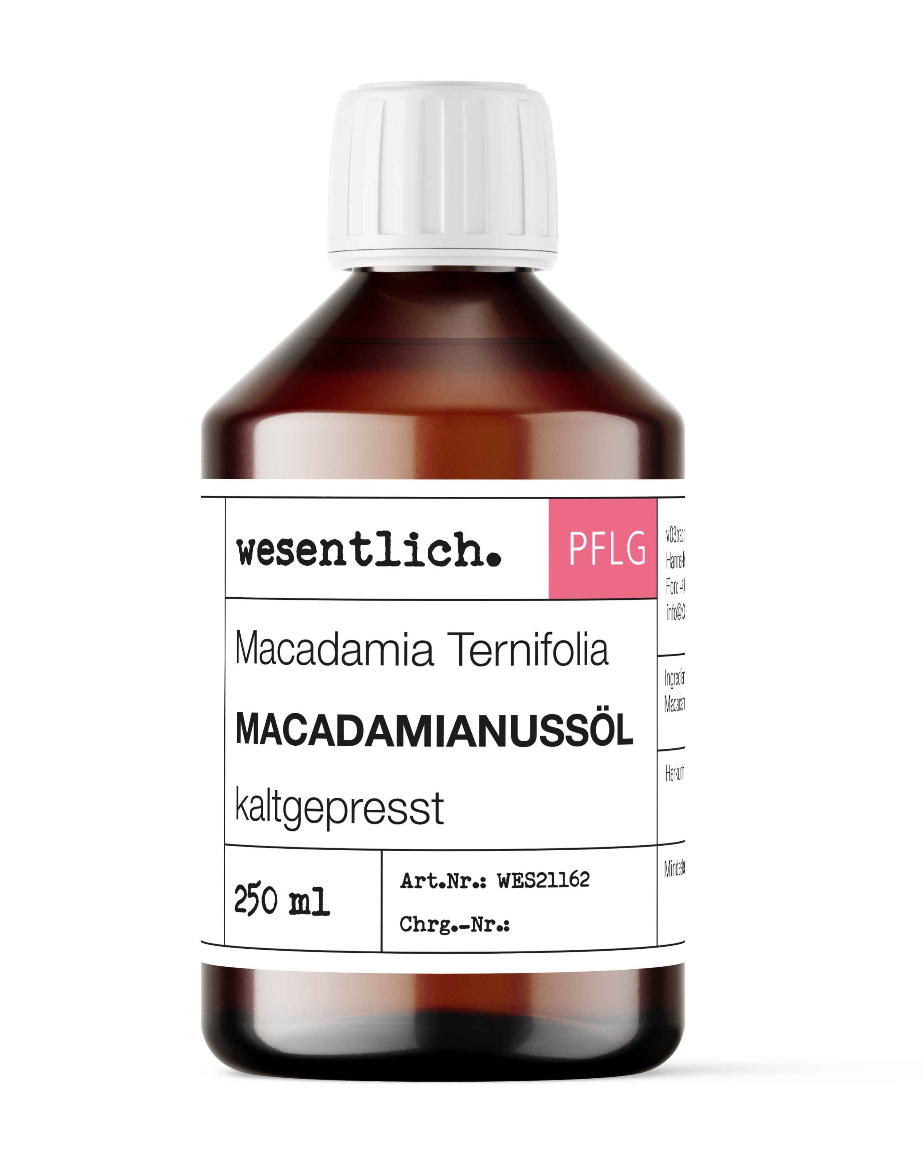 wesentlich. Körperöl Macadamianussöl 250ml