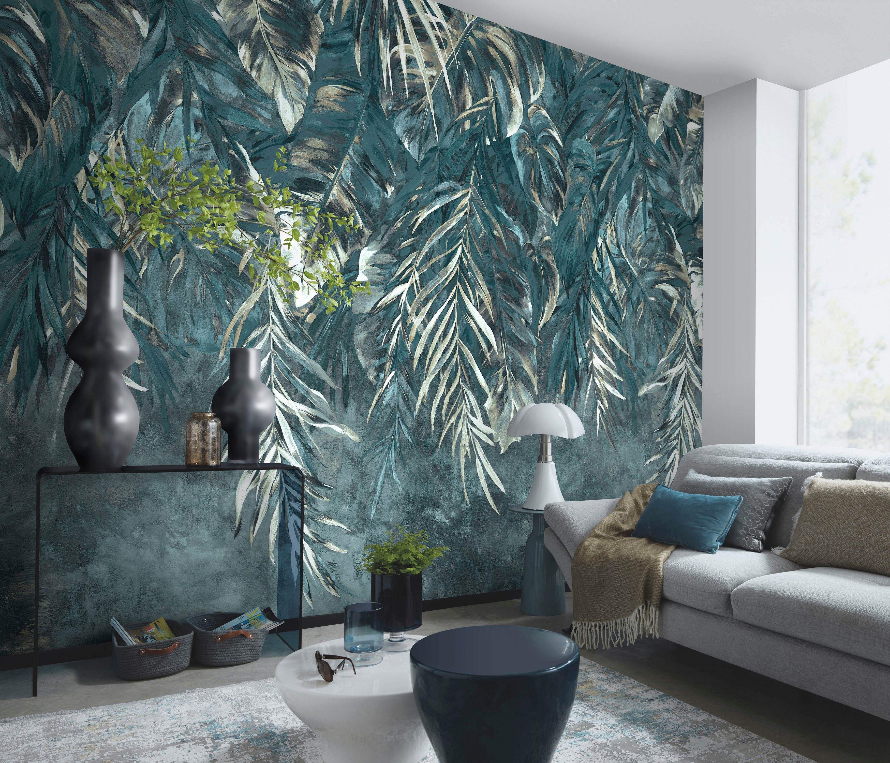 Fashion for walls Fototapete Glamorama, texturiert, floral, Phthalate frei