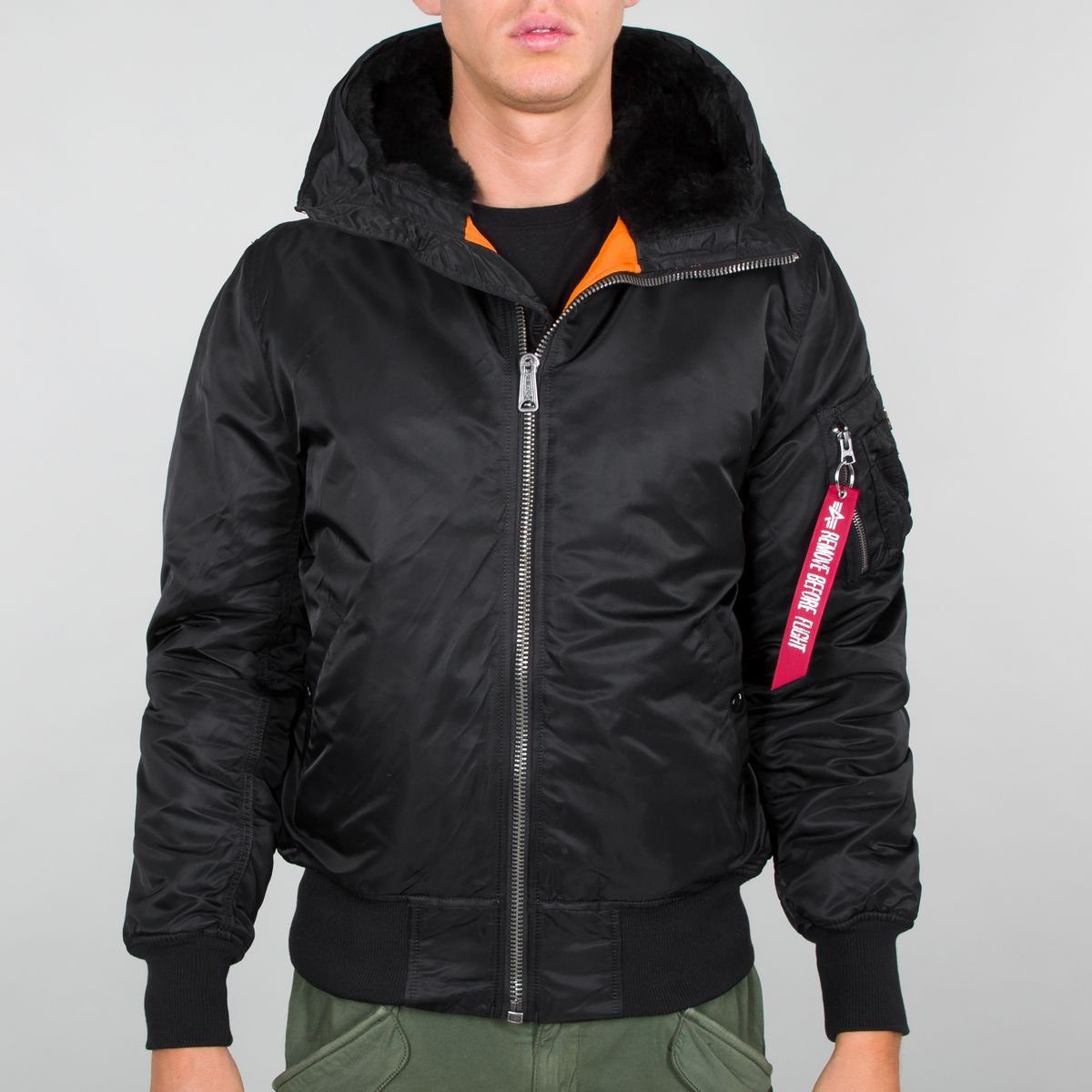 Alpha Industries Kurzjacke Ma-1 Hooded günstig online kaufen