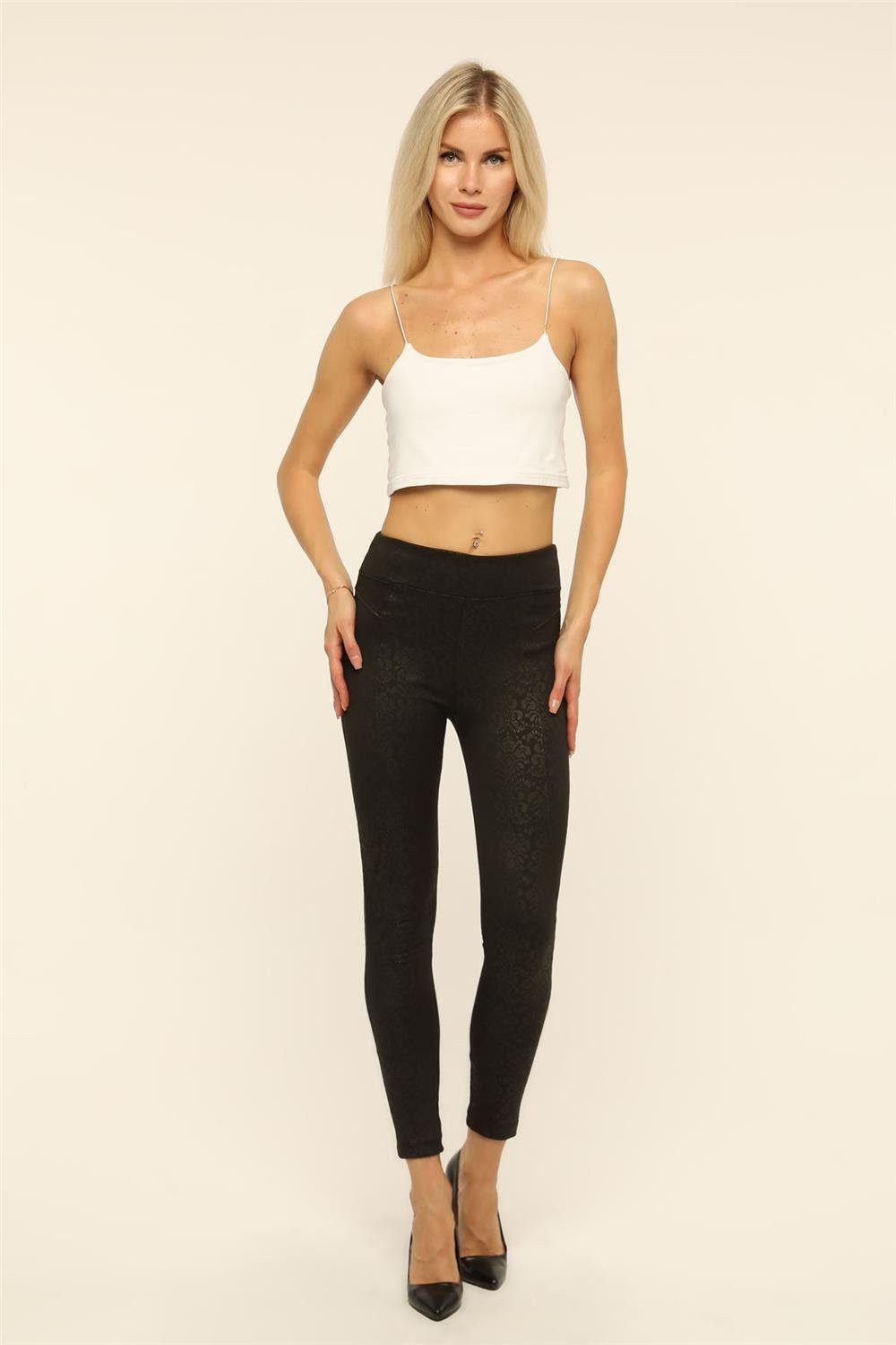 Chinohose Hose-Leggings