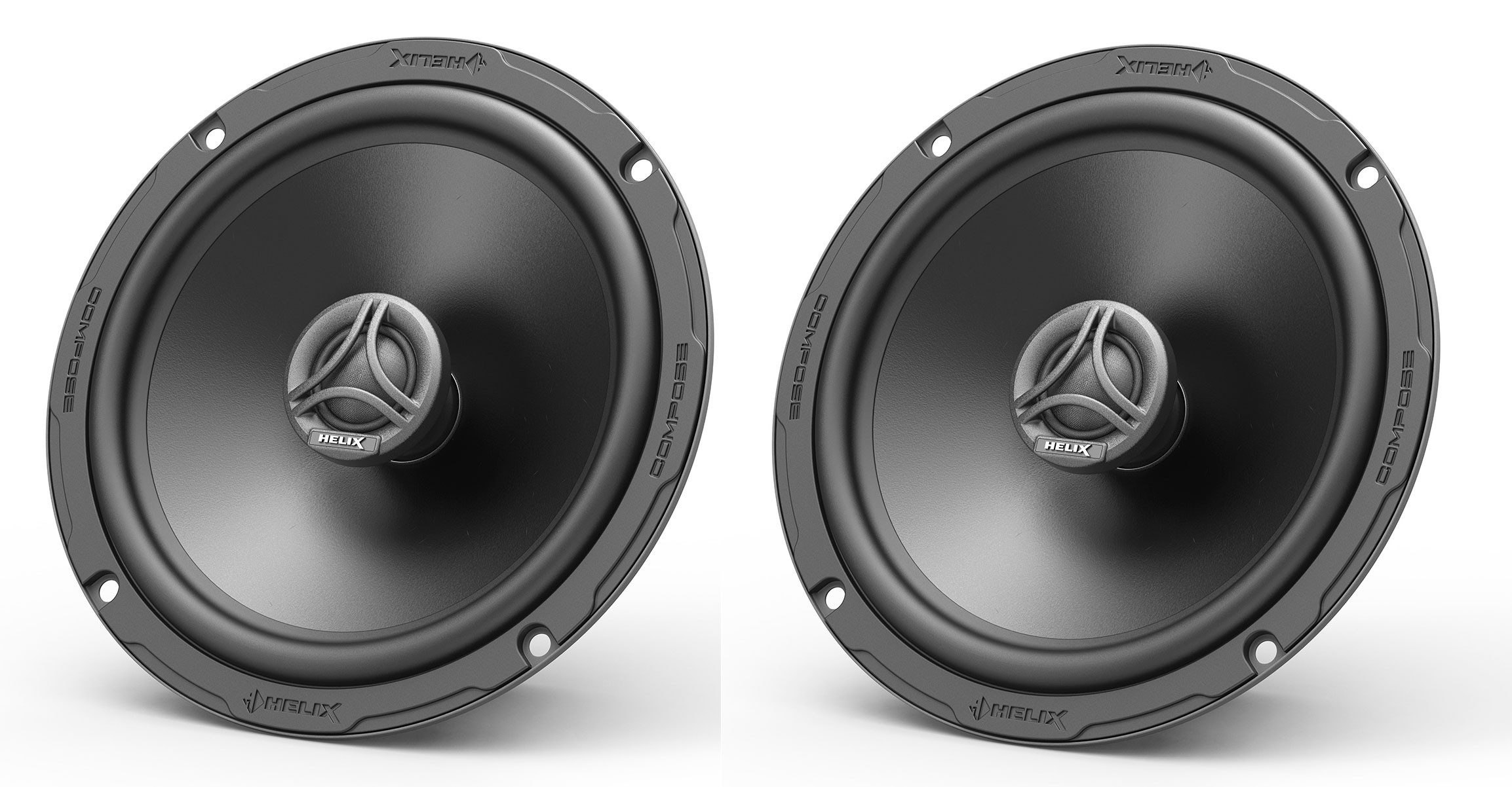 Helix CB C165.2-S3 16,5cm 2-Wege Koaxial Lautsprecher Auto-Lautsprecher (80 W)