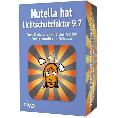 Riva Spiel, Nutella hat Lichtschutzfaktor 9,7 - Das Quizspiel mit der vollen...
