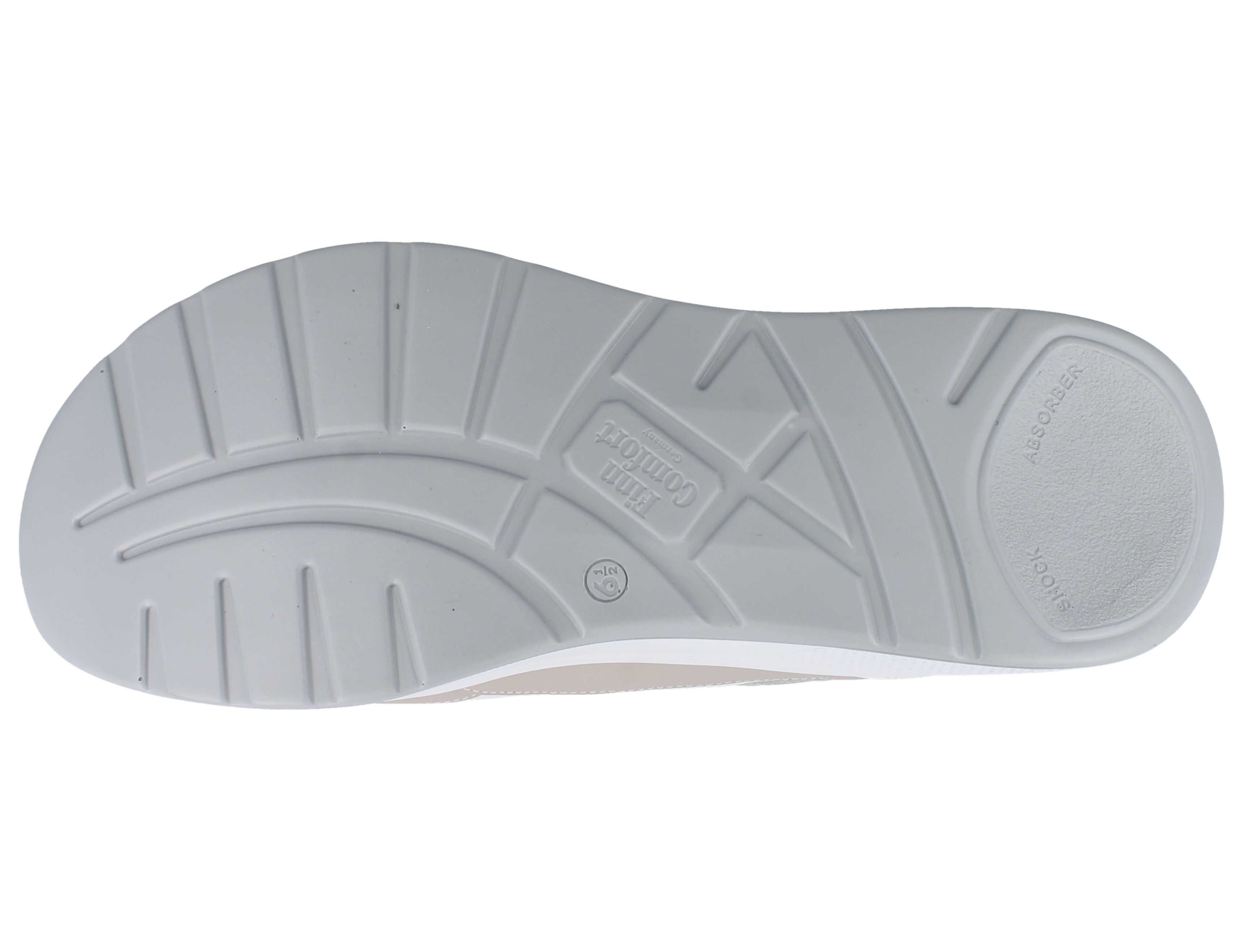 Finn Comfort FINN COMFORT FINNCO Piccadilly Damen Halbschuhe beige weiss Schnürschuh Wechselfußbett