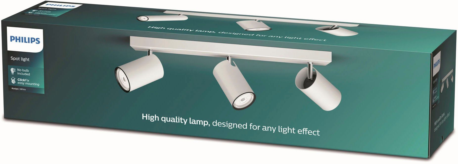 Deckenspots Leuchtmittel Kosipo, Philips ohne LED