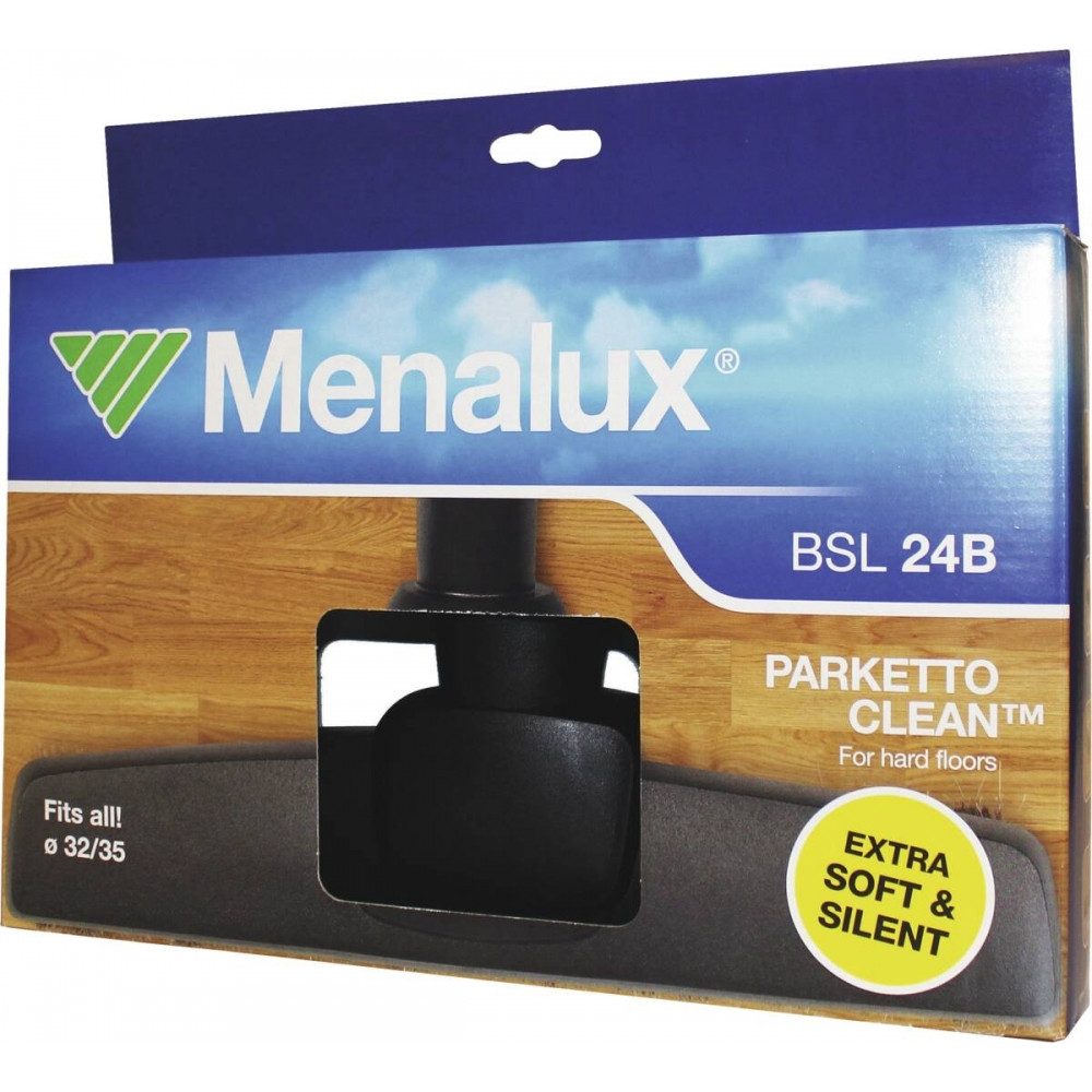 Menalux Parkettdüse Menalux BSL24B Parkettbodendüse ParkettoClean, Zubehör für Staubsauger mit Parkettbodendüse, (Parkettbodendüse für Staubsauger), Effektive Reinigung von Parkett