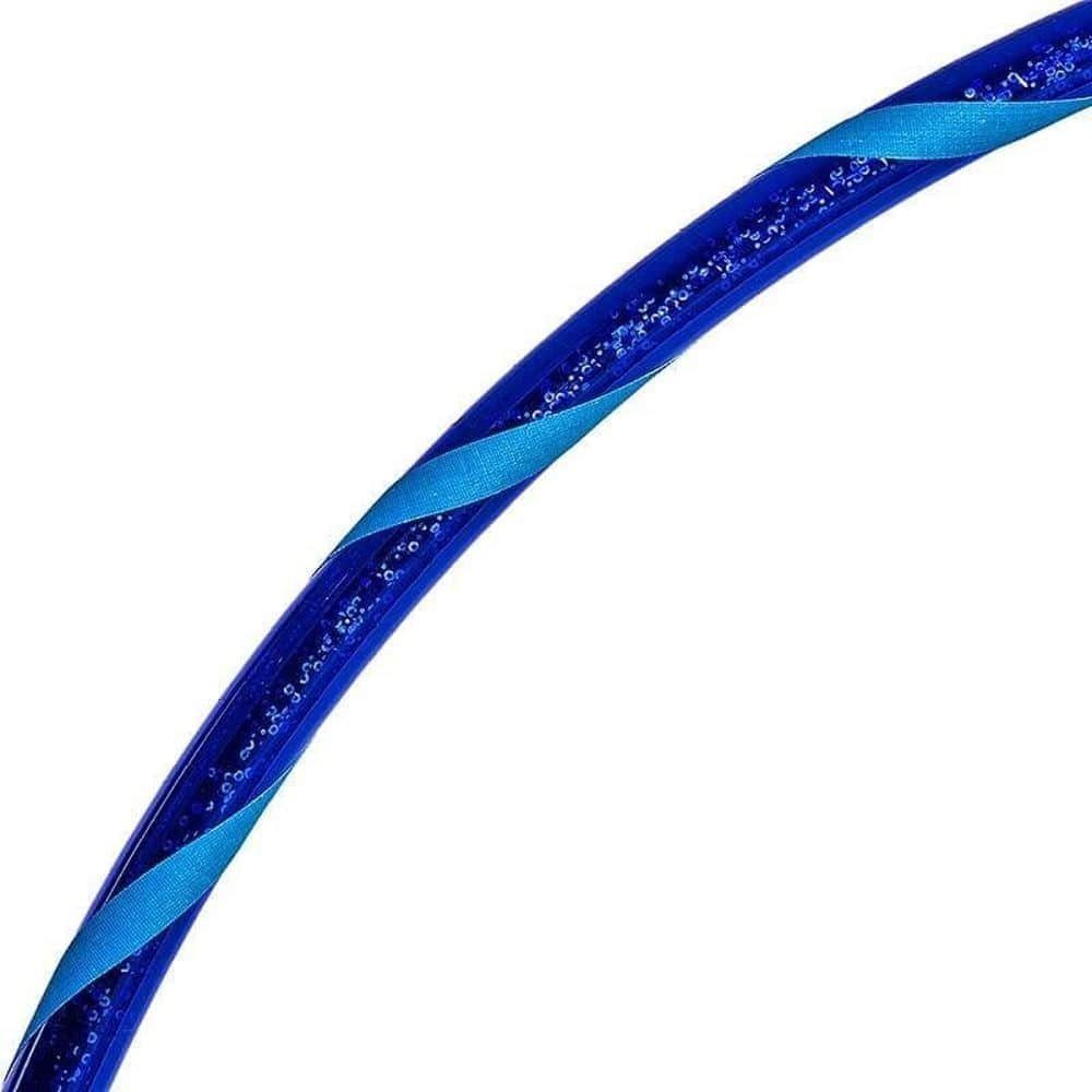 Reifen Hoopomania Hula Glamour Ø90cm, Hoop Blau Hula-Hoop-Reifen in