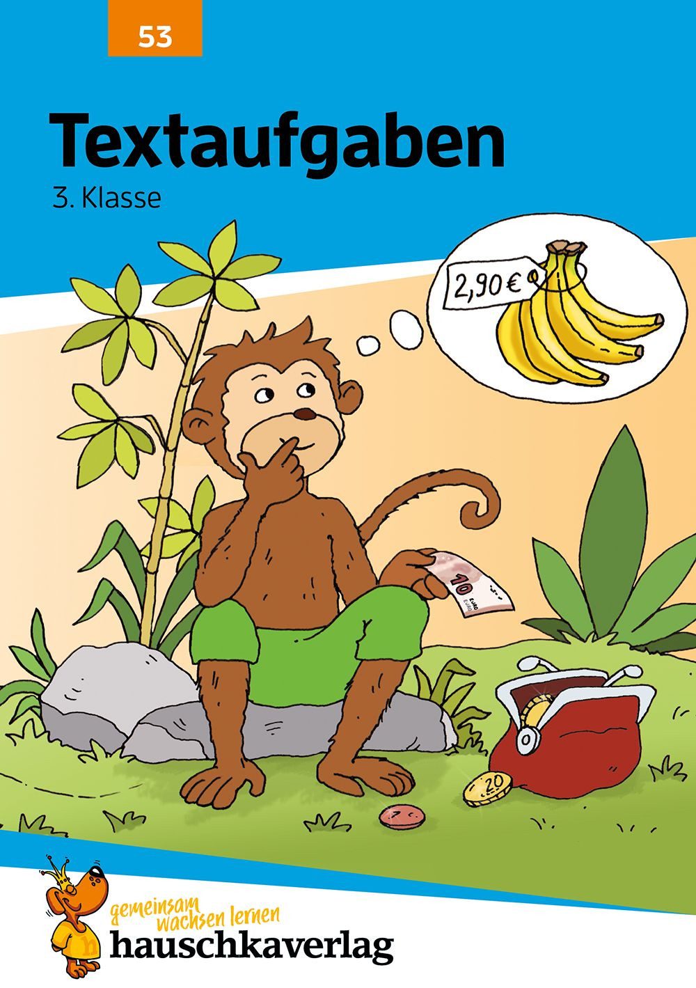 Schulbuch Mathe 3. Klasse Übungsheft - Textaufgaben Zahlen bis 1000, Zahlenrätse Adolf Hauschka