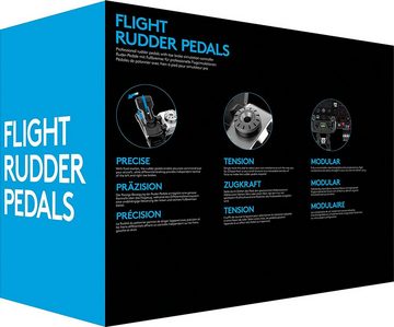 Logitech G Logitech G Saitek Pro Flight Rudder Pedals Gaming-Adapter, 1,8 cm
