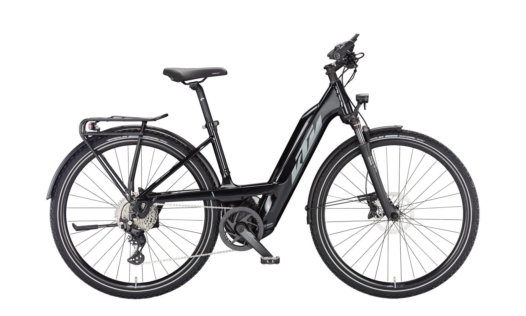 KTM E-Bike KTM Macina Sport 610 PTS 625 Wh Damen schwarz 2025, 10 Gang Shimano Deore M5130-10 LG shadow+, Kettenschaltung, Bosch Performance Line CX smart System, 625 Wh