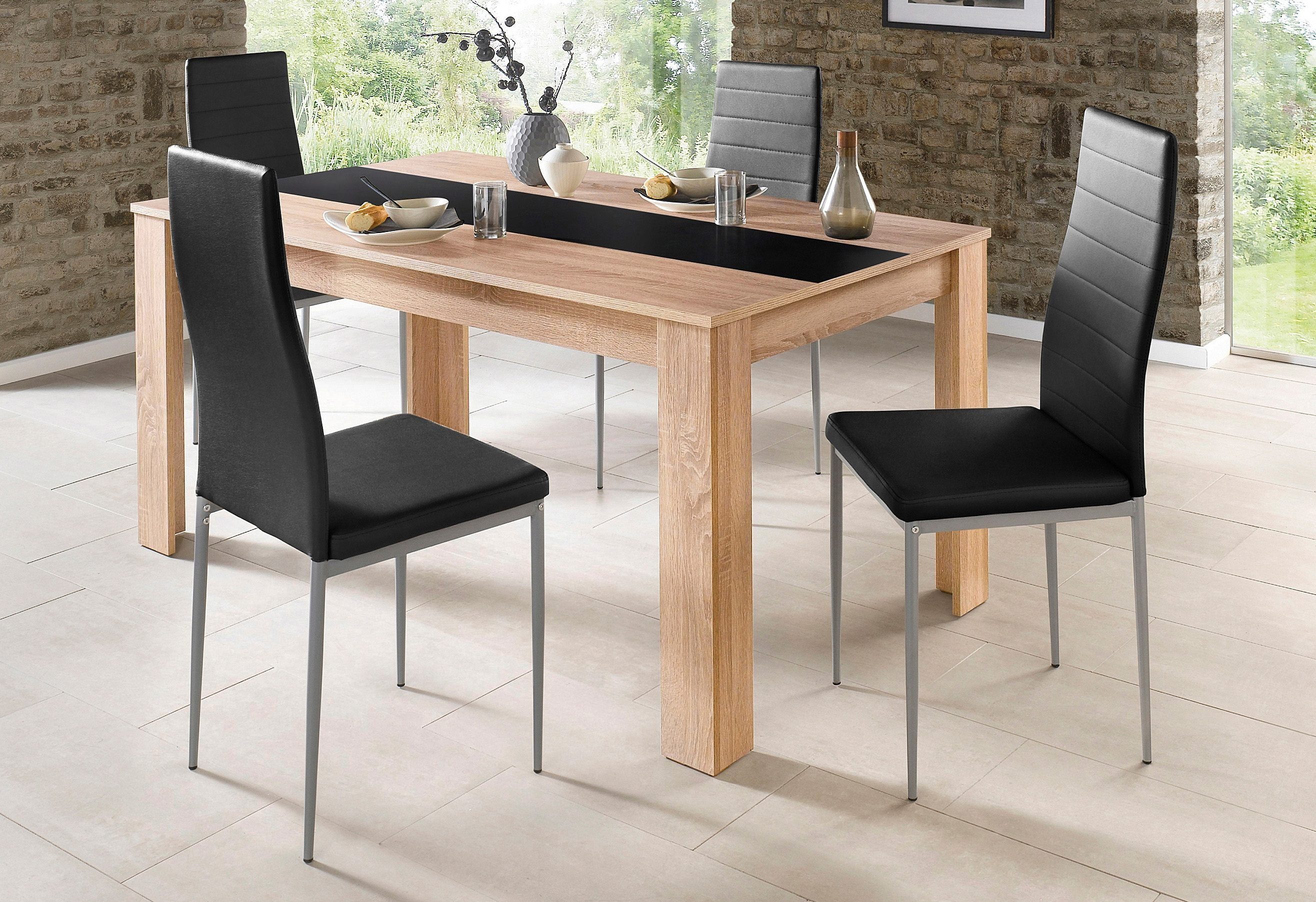 Home affaire Esszimmerstuhl Pluto (Set, 4 günstig online kaufen