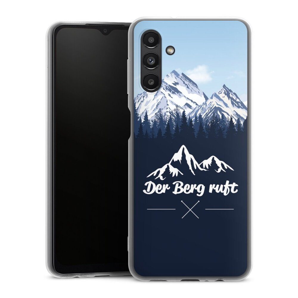 DeinDesign Handyhülle Wanderlust Berg Himmel Winterparadies, Samsung Galaxy A13 5G Slim Case Silikon Hülle Ultra Dünn Schutzhülle