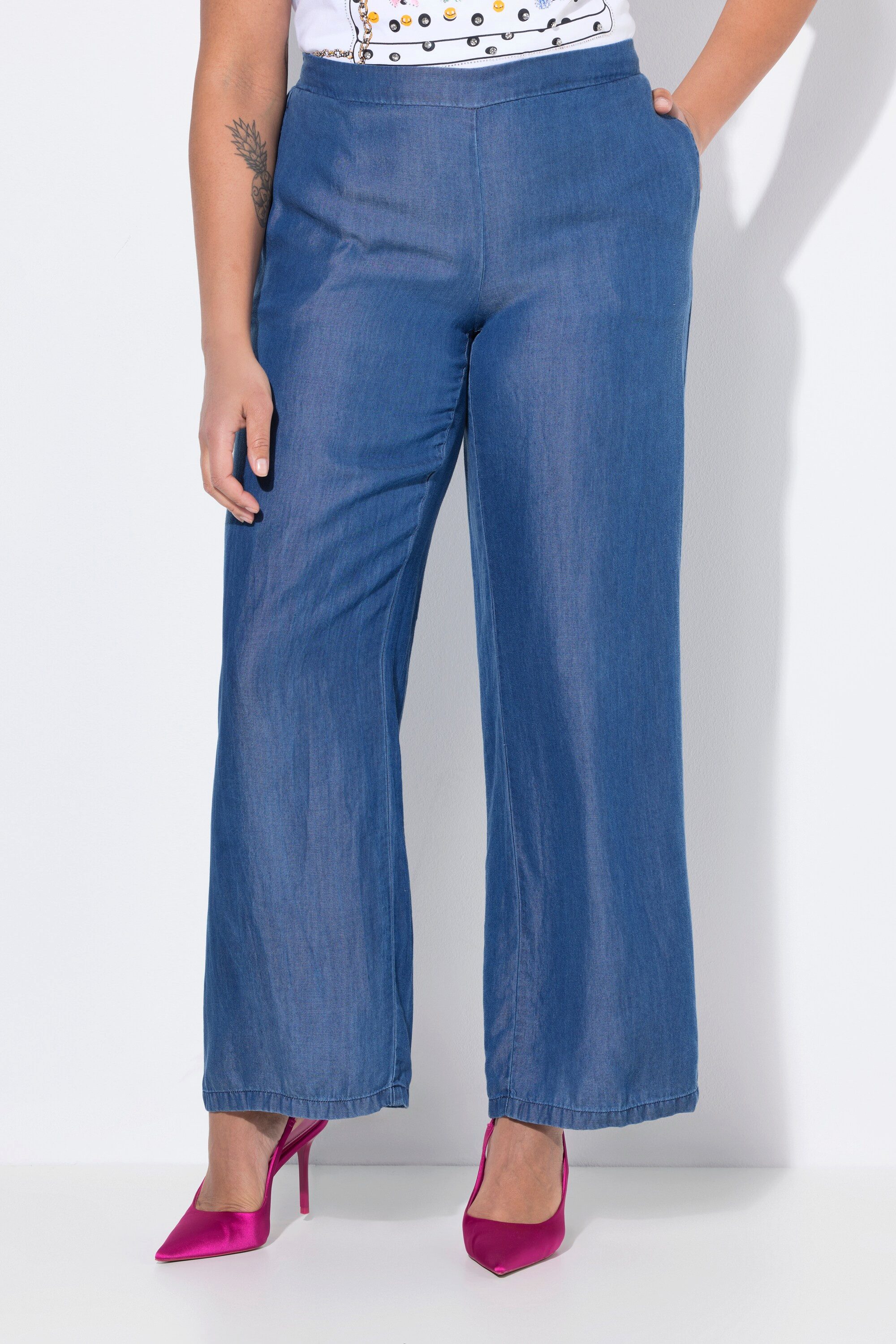 MIAMODA Schlupfhose Hose weit und gerade günstig online kaufen