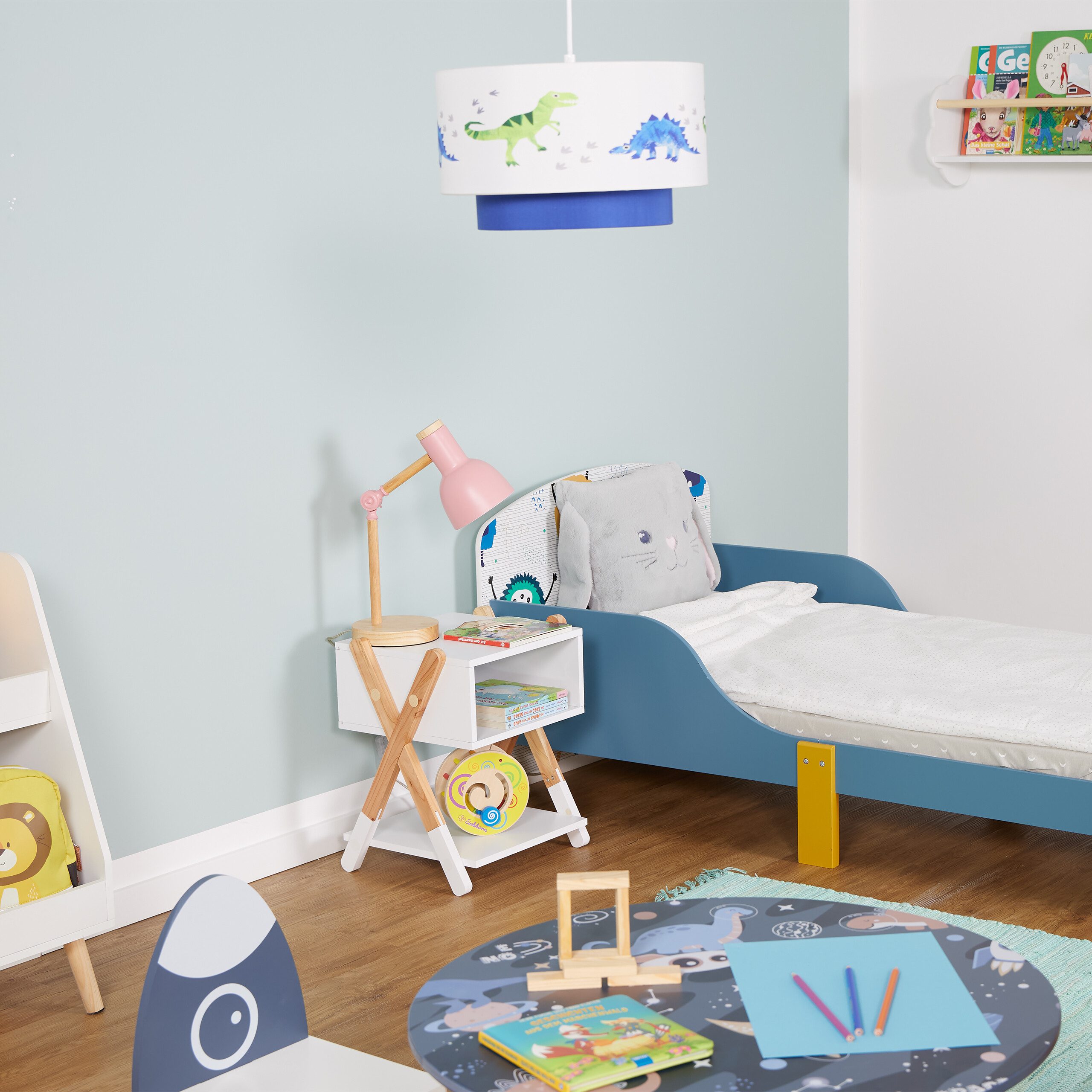 relaxdays Nachttisch für Kinder offenes Fach, günstig online kaufen