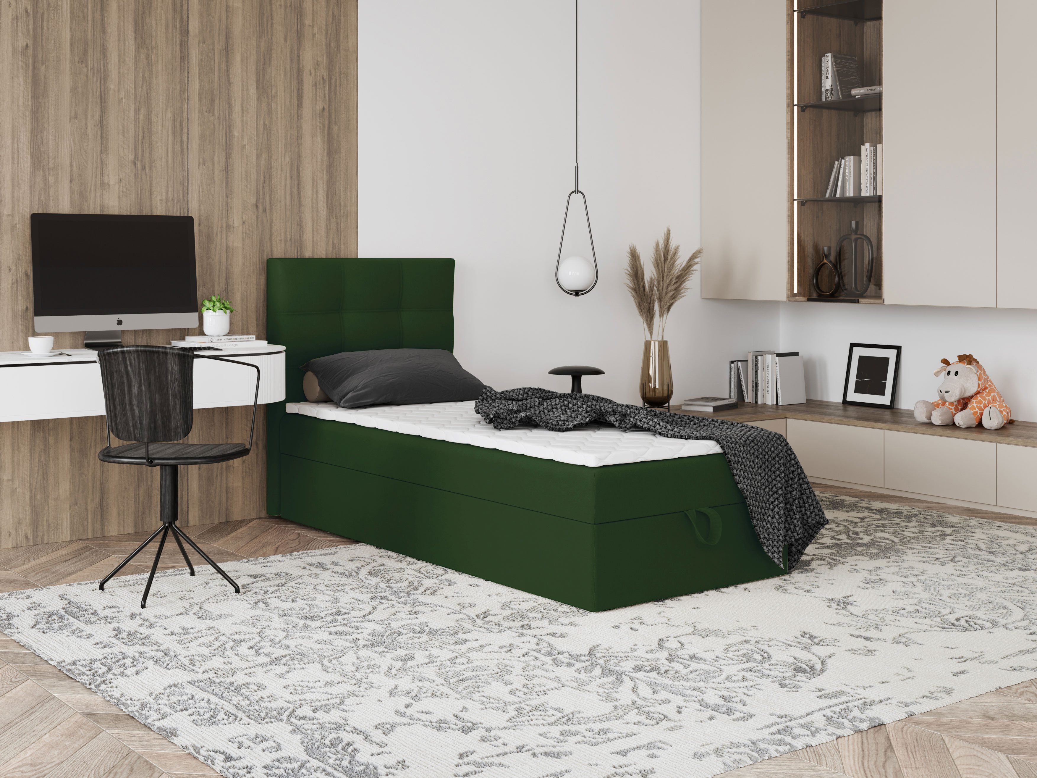 Godre Boxspringbett mit Bettkasten EWORA MINI günstig online kaufen