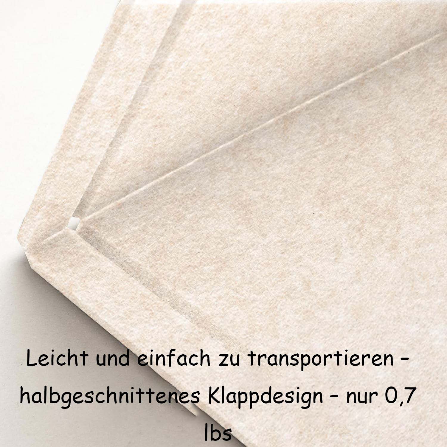 Agger Pinnwand Filz Tafel - Dekorative Pinnwand, Korktafel-Alternative für die Wand – Bild 3 von 5