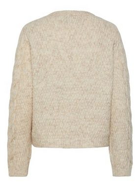 pieces Strickpullover PCNINA LS O-NECK KNIT NOOS BC