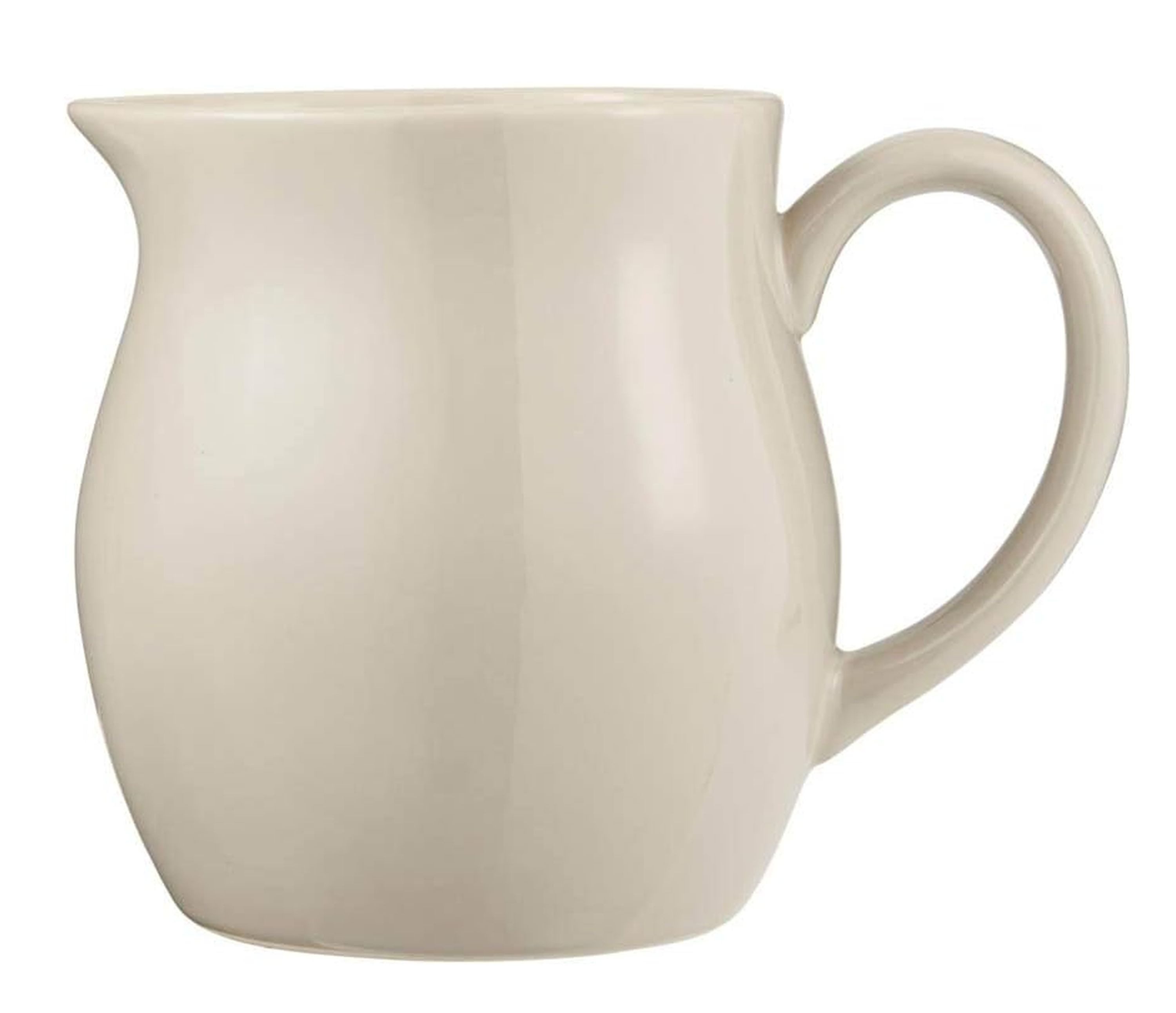 Ib Laursen Kanne Ib Laursen - Krug Kanne Vase "Mynte" Keramik 2,5l Latte Pastellgrau