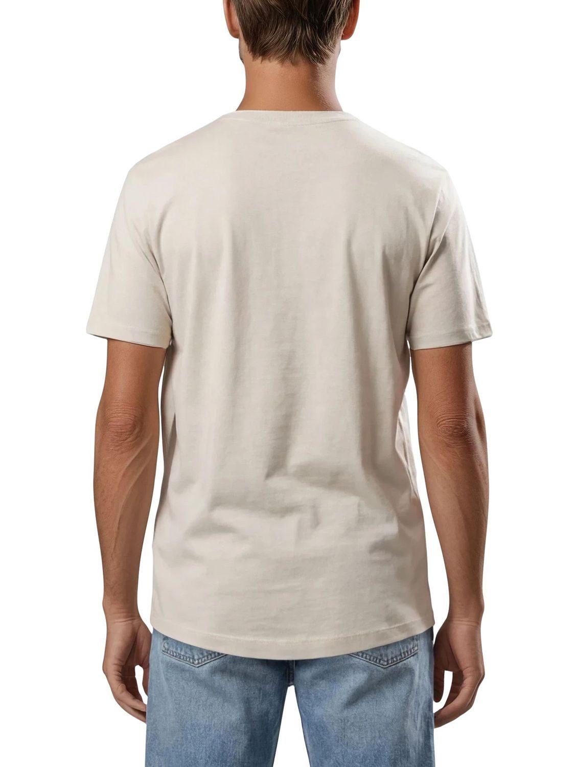 Jack & Jones T-Shirt Herren Basicshirt JJENOA 3er Pack Regular Fit (Vorteilspack, 3-tlg) Kurzarm Tee Shirt mit Rundhalsausschnitt aus 100% Baumwolle