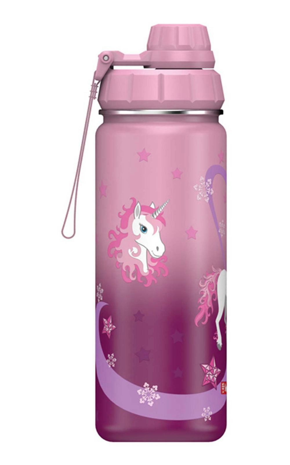 Step by Step Trinkflasche Isolierte Edelstahl-Trinkflasche