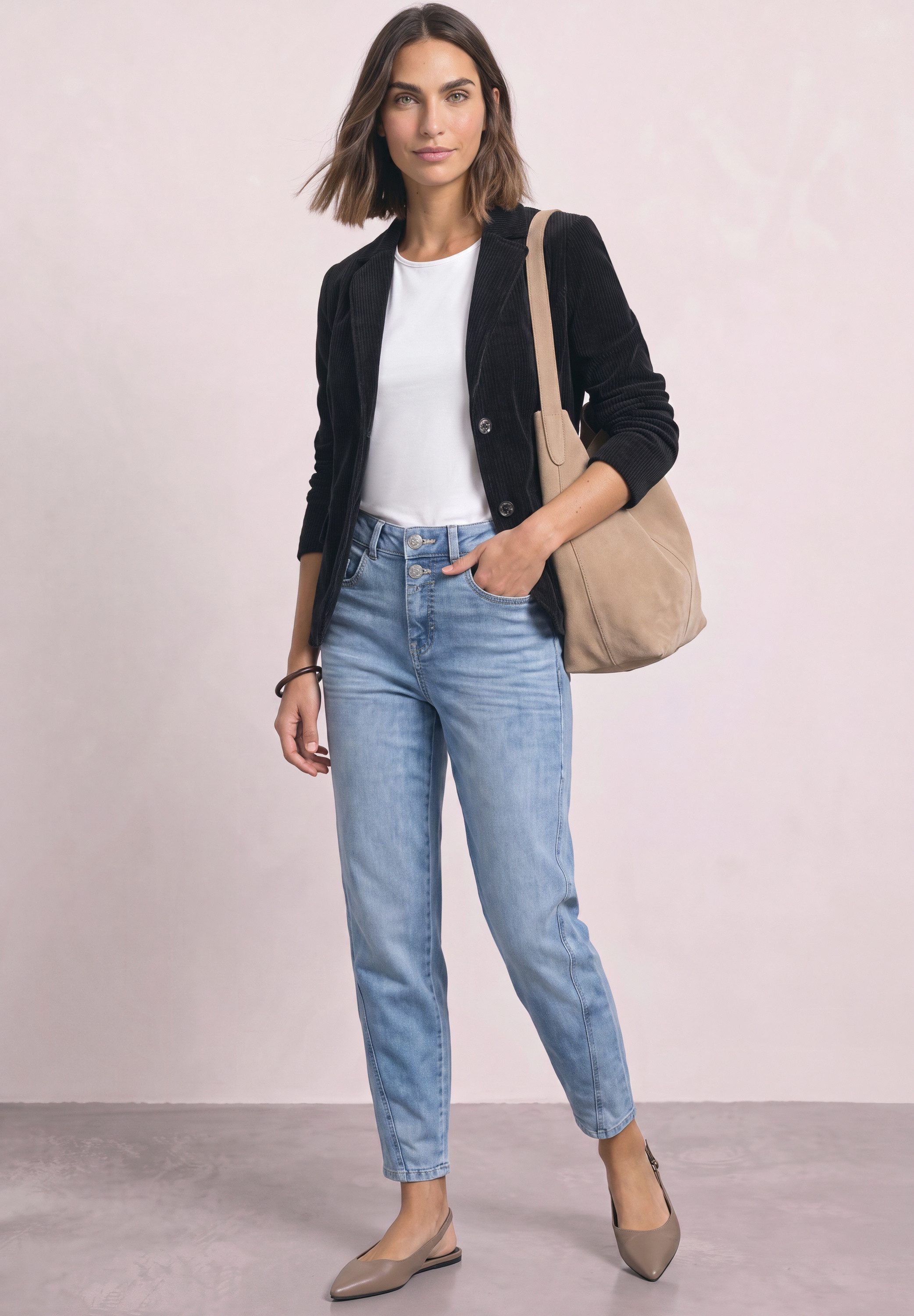 STREET ONE Kurzblazer in Cord-Optik – Bild 3 von 5