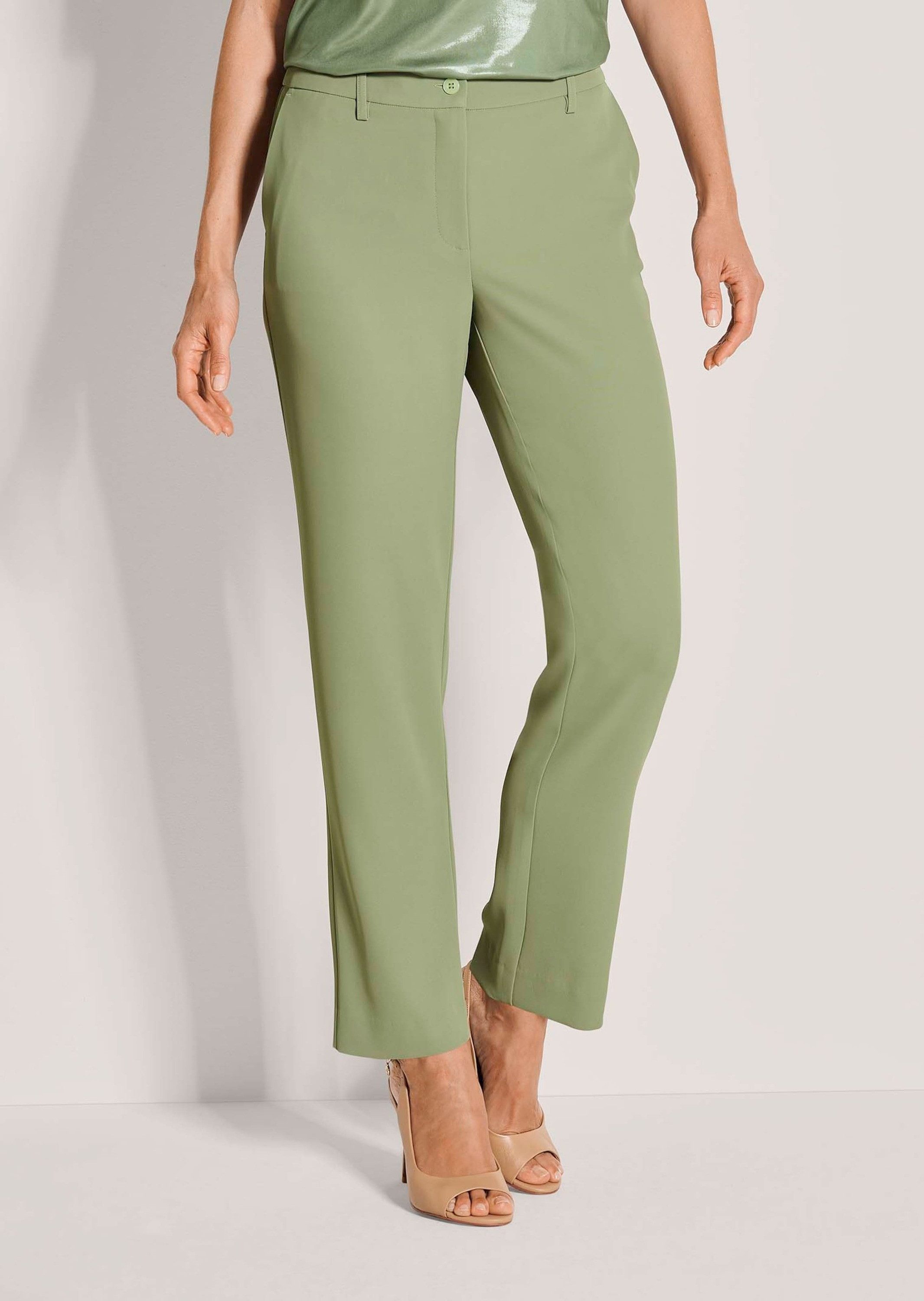 MADELEINE Stoffhose Kurzgröße: Elegante Stoffhose mit Formbund Jerseyhose m günstig online kaufen