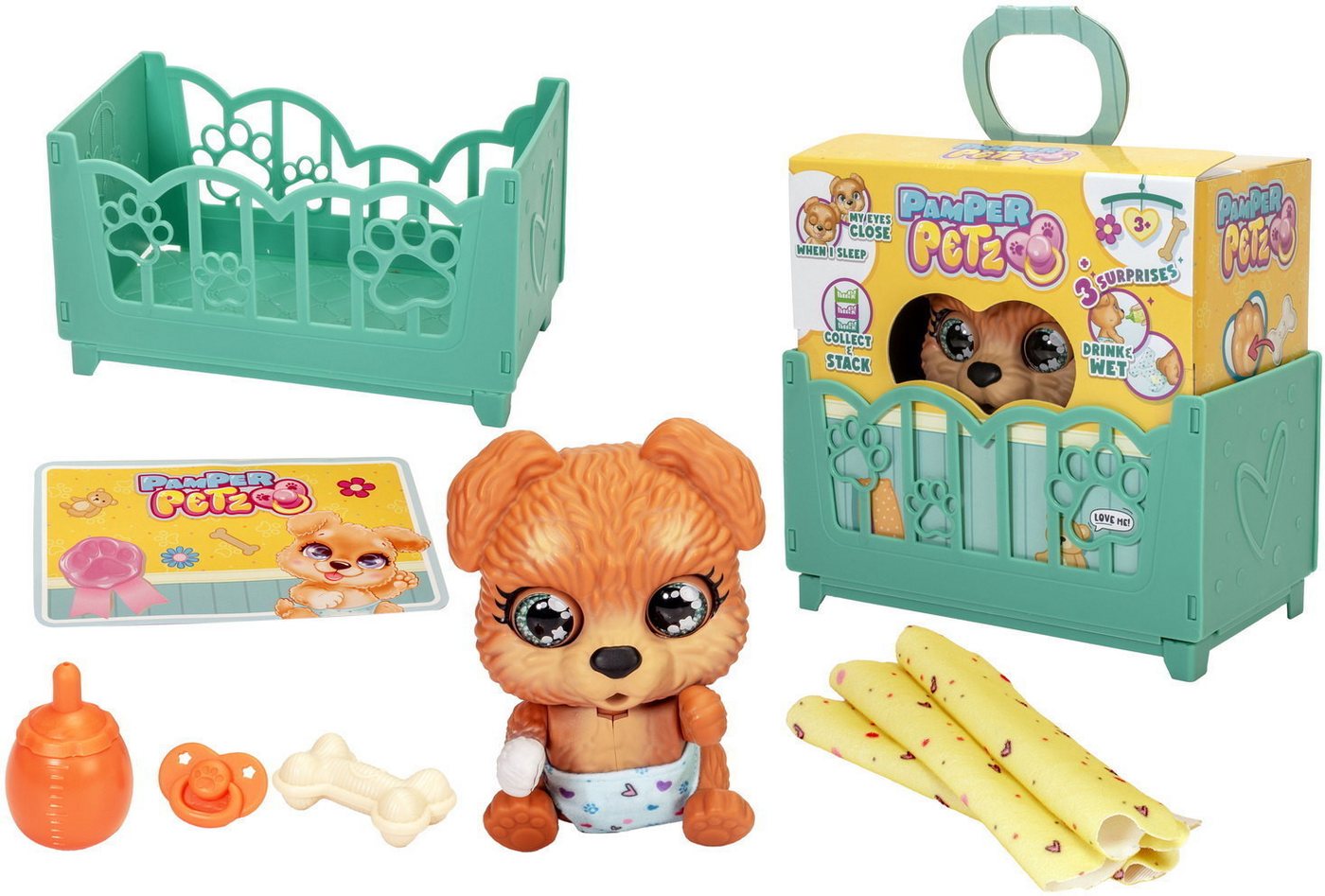 SIMBA Spielfigur Spielzeug Spielwelt Tierwelt Pamper Petz Puppy 105950212