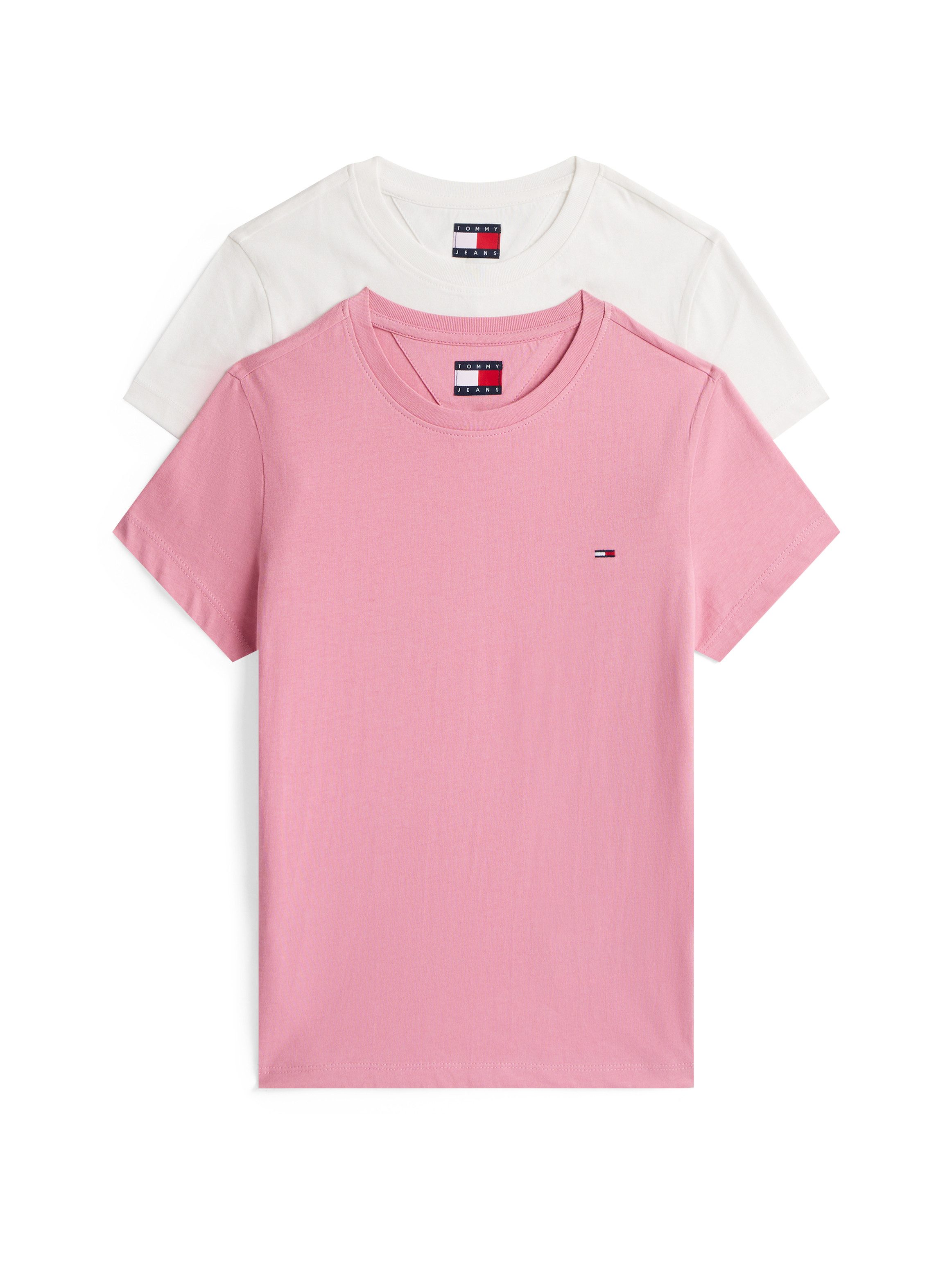 Tommy Jeans T-Shirt TJW 2PACK C-NECK TEE (Packung, 2-tlg., 2er) mit Logo-St günstig online kaufen