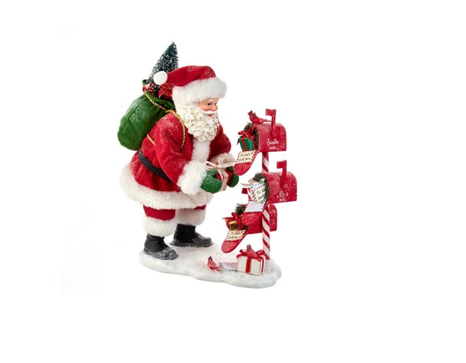 - Weihnachtsmann Briefkasten, Dekofigur cm/10,5"- -26 St) S. Kurt (1 mit FA0171 Adler