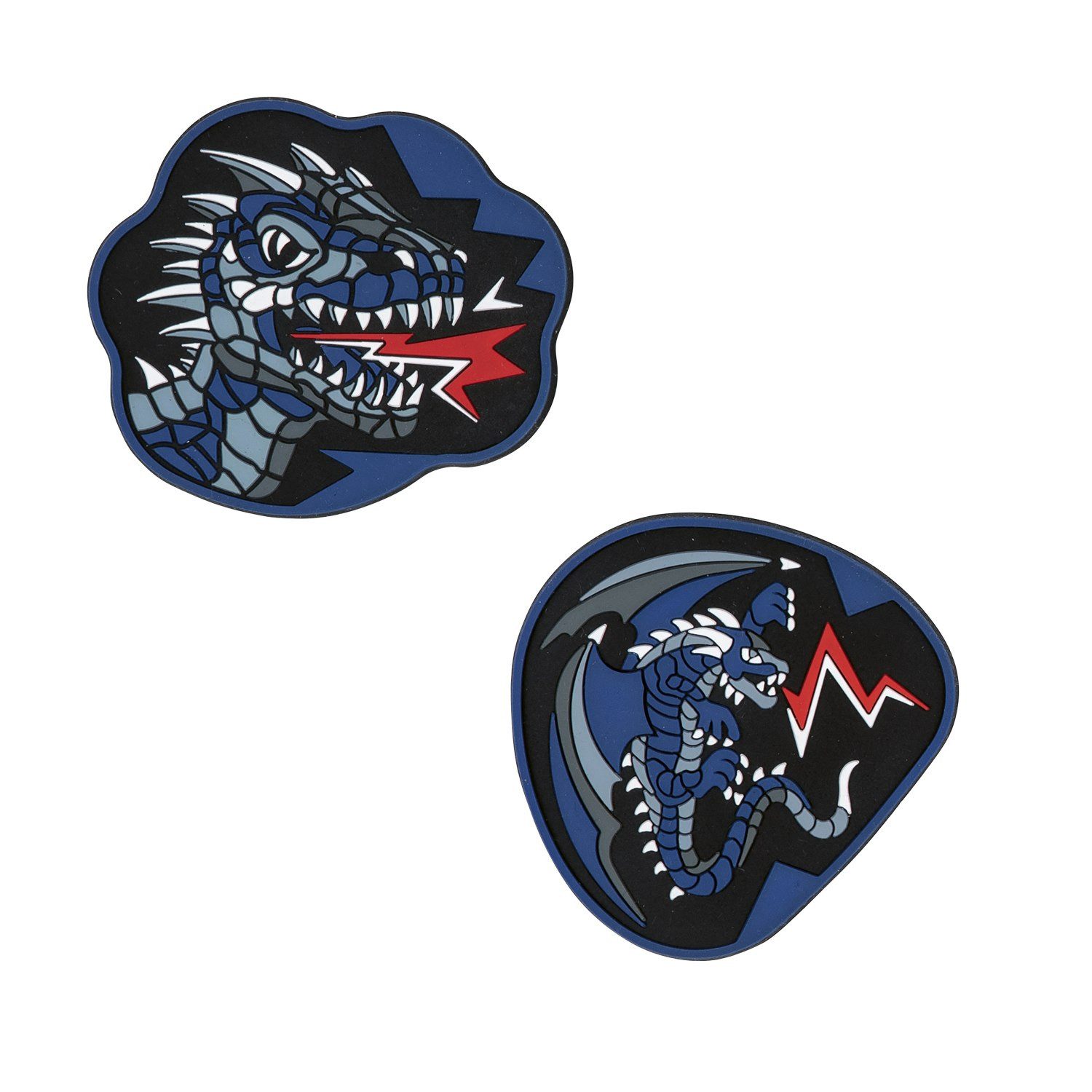DerDieDas® Schulranzen DerDieDas Wechselbuttons, 2tlg. Dark Dragon
