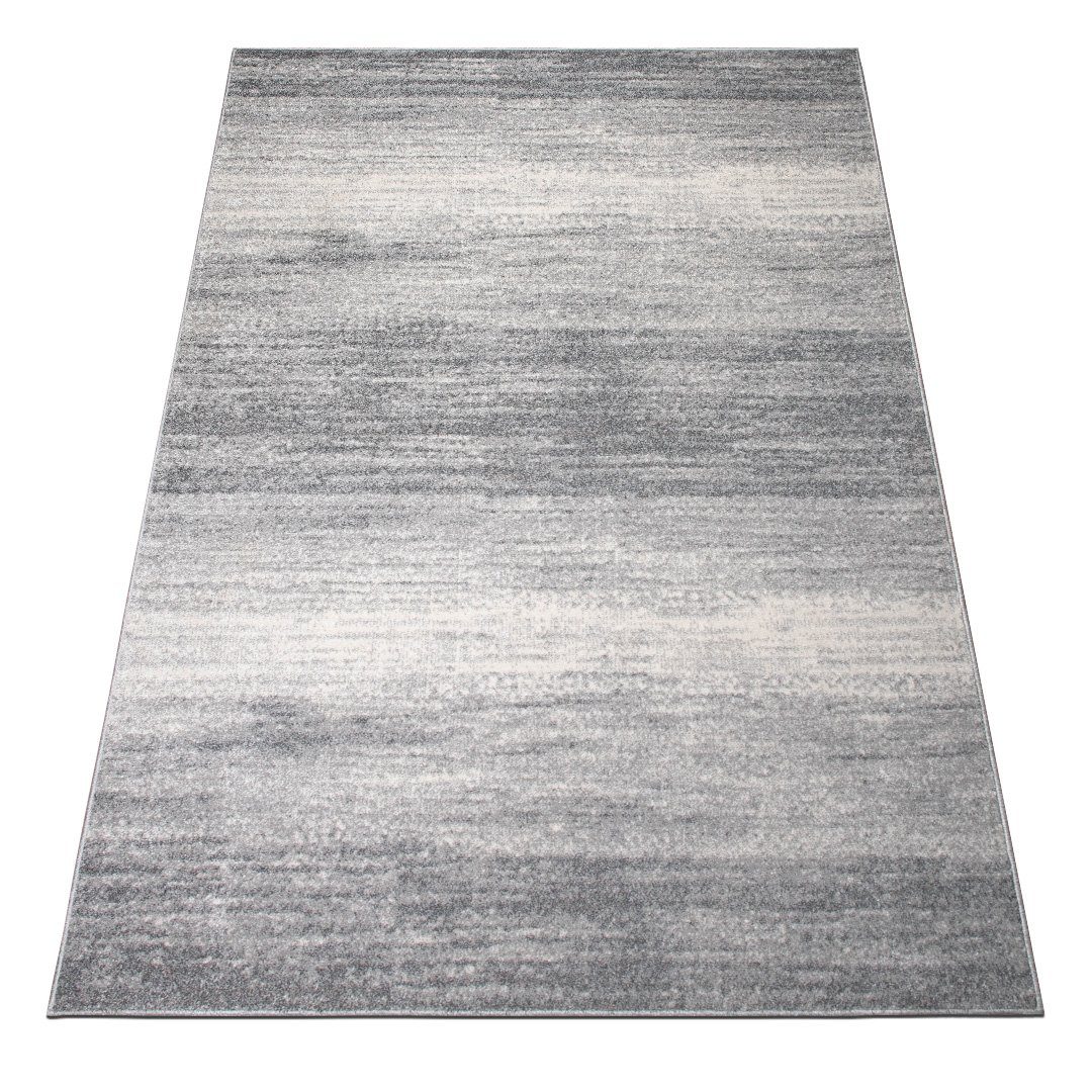 oKu-Tex Teppich Wohnzimmer, MERCUR meliert, weicher Kruzflor, langlebig, pf günstig online kaufen