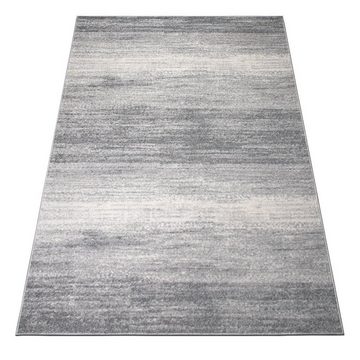 Teppich Mercur, oKu-Tex, rechteckig, Höhe: 11 mm, Kurzflorteppich, besonders weicher Flor, grau meliert, dichte Qualität