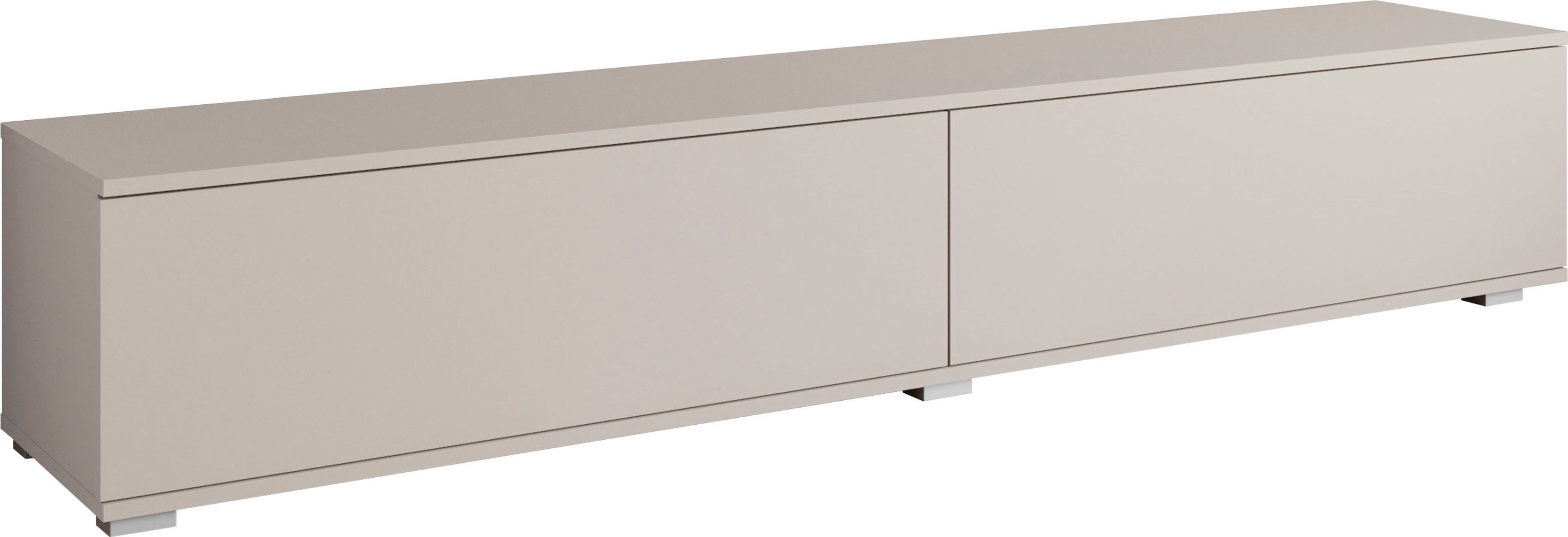 OTTO home Lowboard Kenia (1 St), 2 Klappen – flexibel hängend oder stehend montierbar