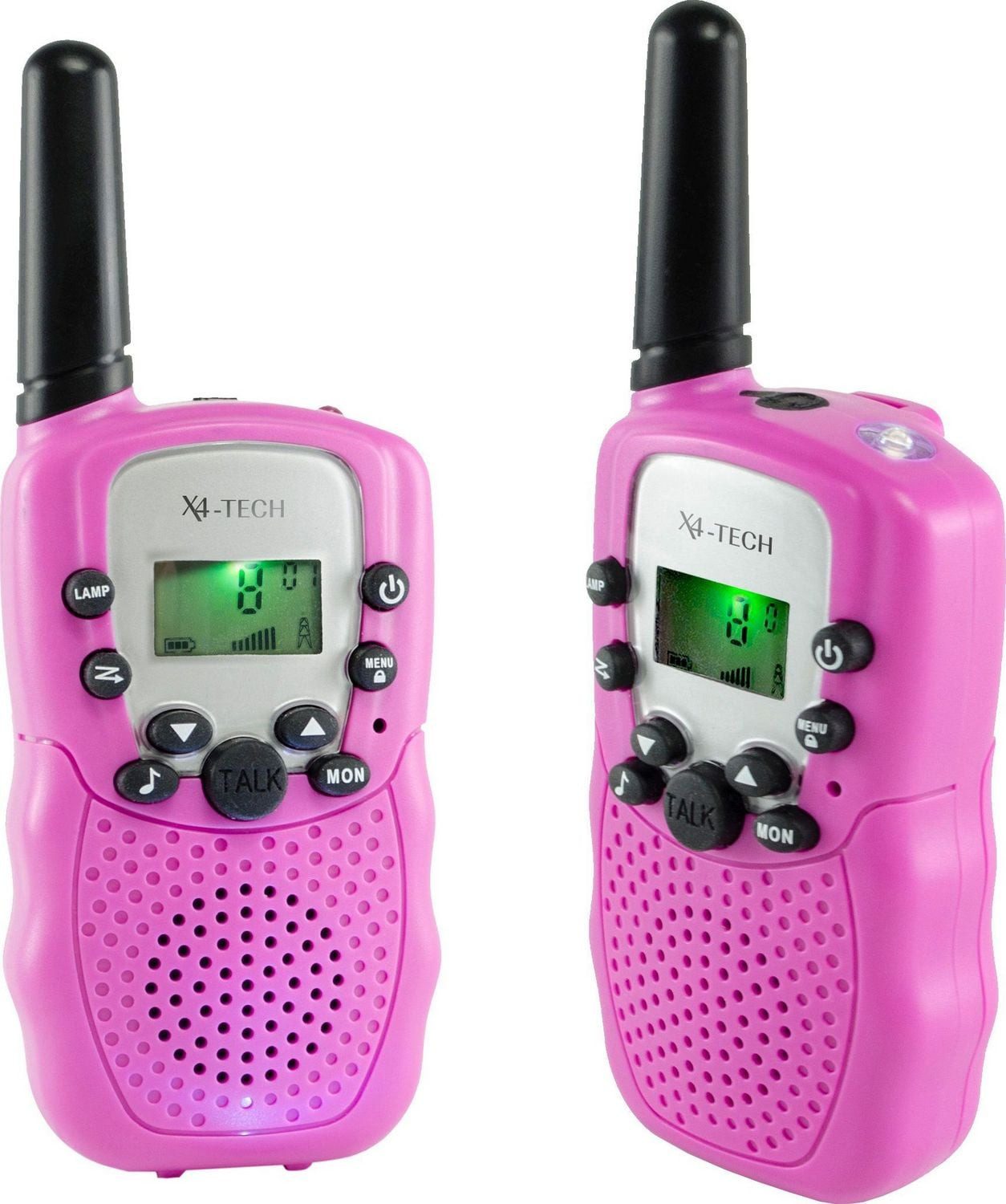 lived non food Spiel X4-TECH Walkie Talkie 2er Set pink