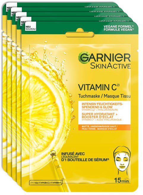 GARNIER Tuchmaske Vitamin C Tuchmaske | Tuchmasken
