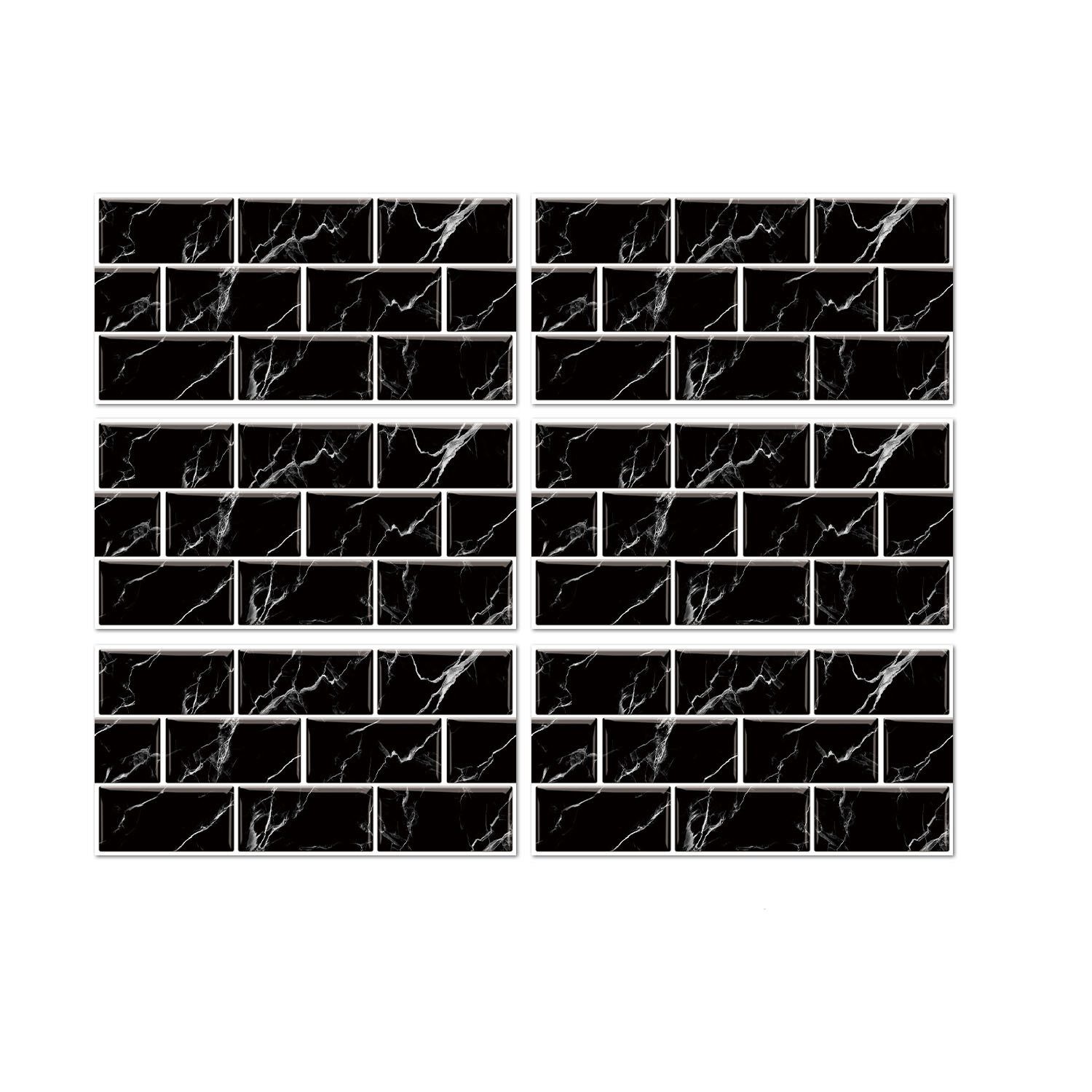 Coonoor Fliesenaufkleber 12 Stück 15x30cm, Fliesenaufkleber, günstig online kaufen