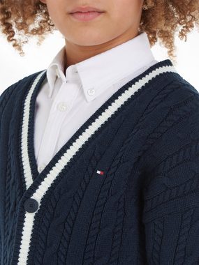 Tommy Hilfiger Strickjacke ESSENTIAL CABLE CARDIGAN