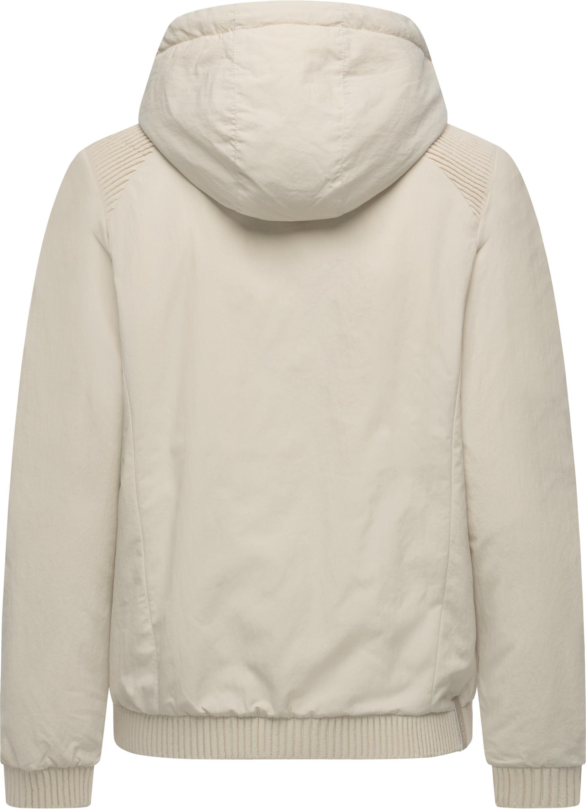 Ragwear Bomberjacke Chinta Warm YOUMODO Warme Übergangsjacke mit elastischen Bündchen – Bild 3 von 5