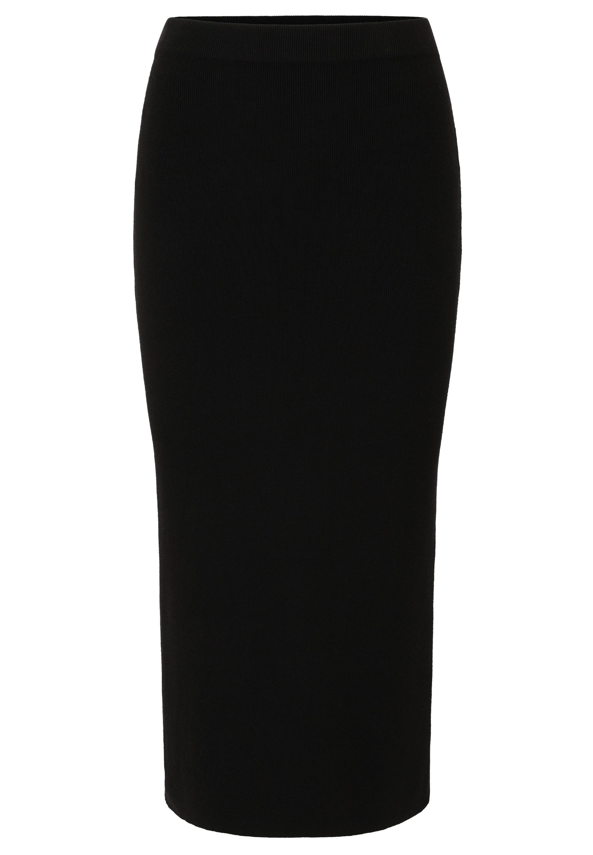 Les Lunes Sommerrock KATIIE Skirt Fine Knit Midi Rib Feinripp, Midi, Bleist günstig online kaufen