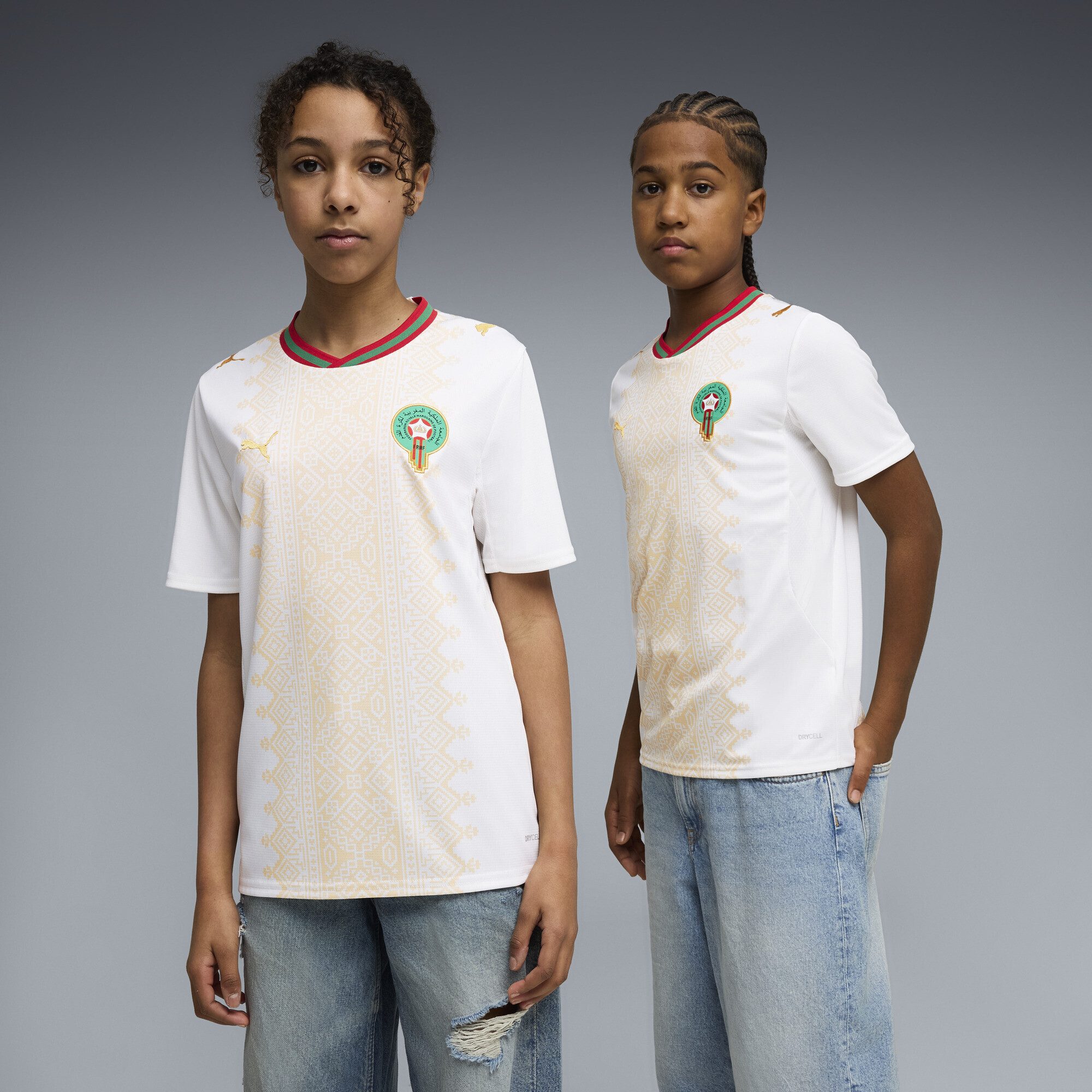 PUMA Trainingsshirt Marokko 2026 Auswärtstrikot Jugendliche