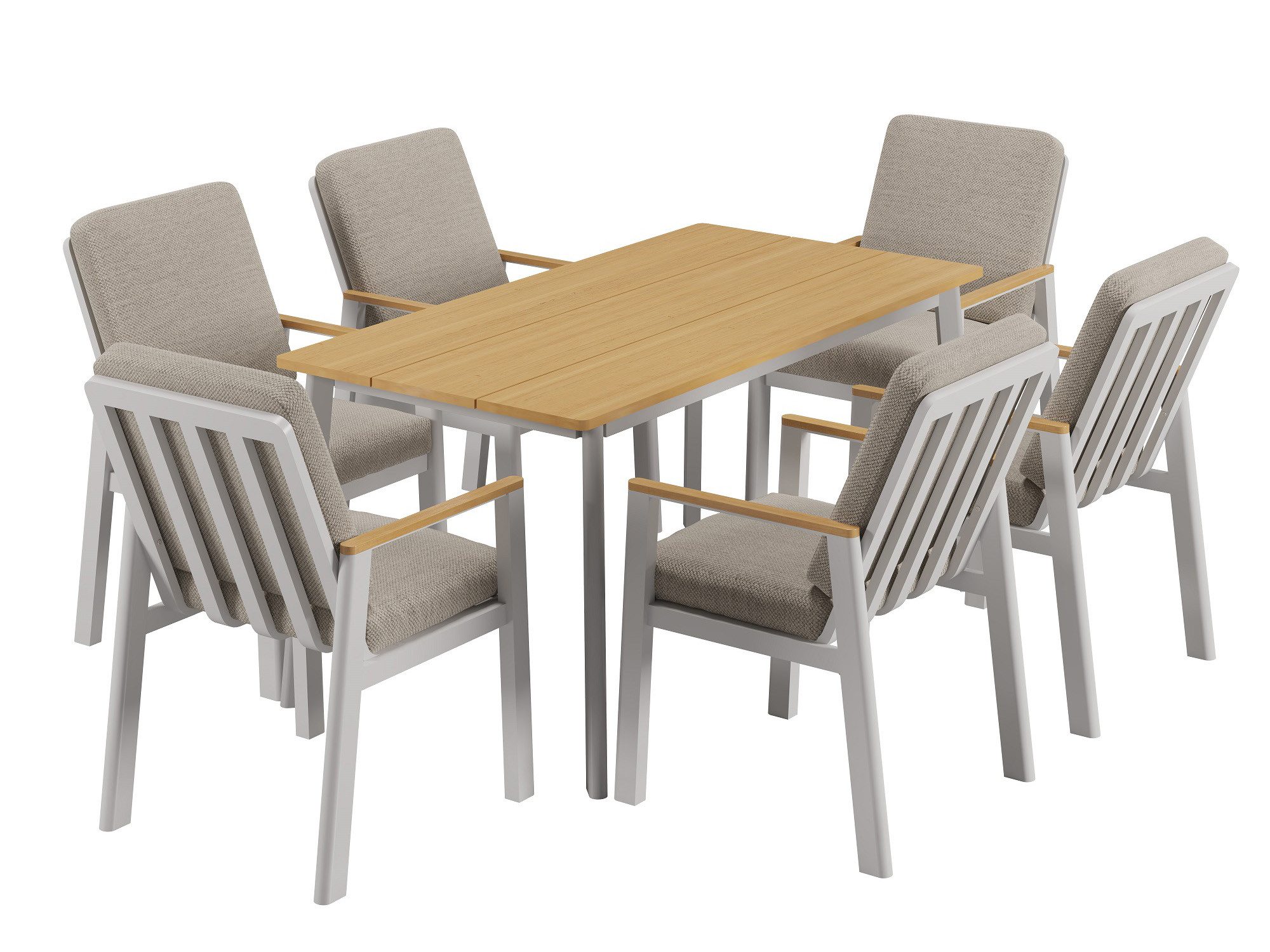 MeXo Gartenlounge-Set, (Gartenmöbel Set für 6 günstig online kaufen