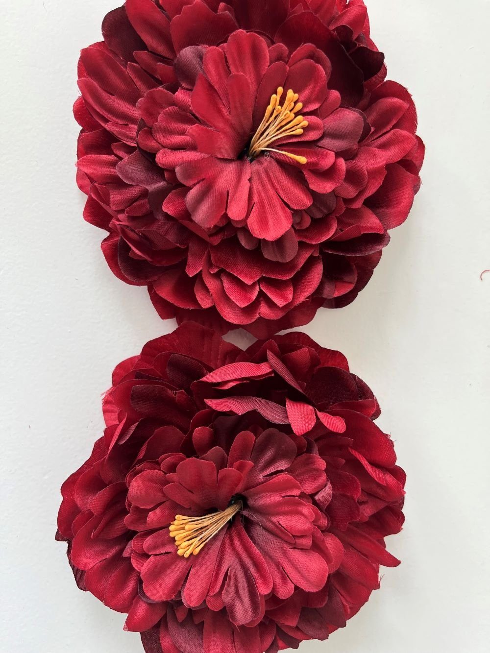 Kunstblume *Seiden-Blüte Pfingstrose auf Metall-Clip zur Dekoration* Pfingstrose (Paeonia), 2474U, künstlich, naturgetreu, täuschend echt