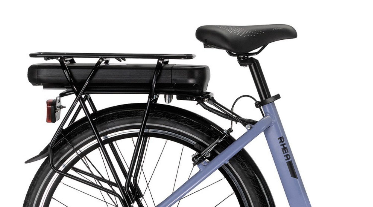 MBM E-Bike, 6 Gang Shimano, Kettenschaltung, Heckmotor, 518 Wh, Elektro-Citybike RHEA 26 Zoll